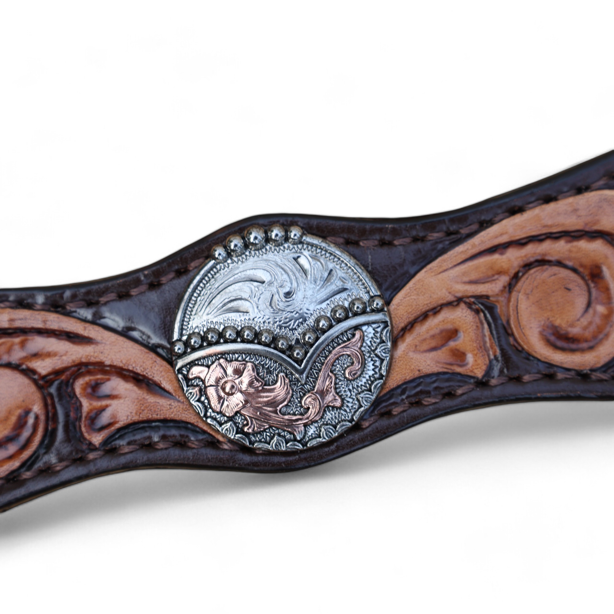 Western Leather Headstall Tack Set (HSBM 114280) - Image 8