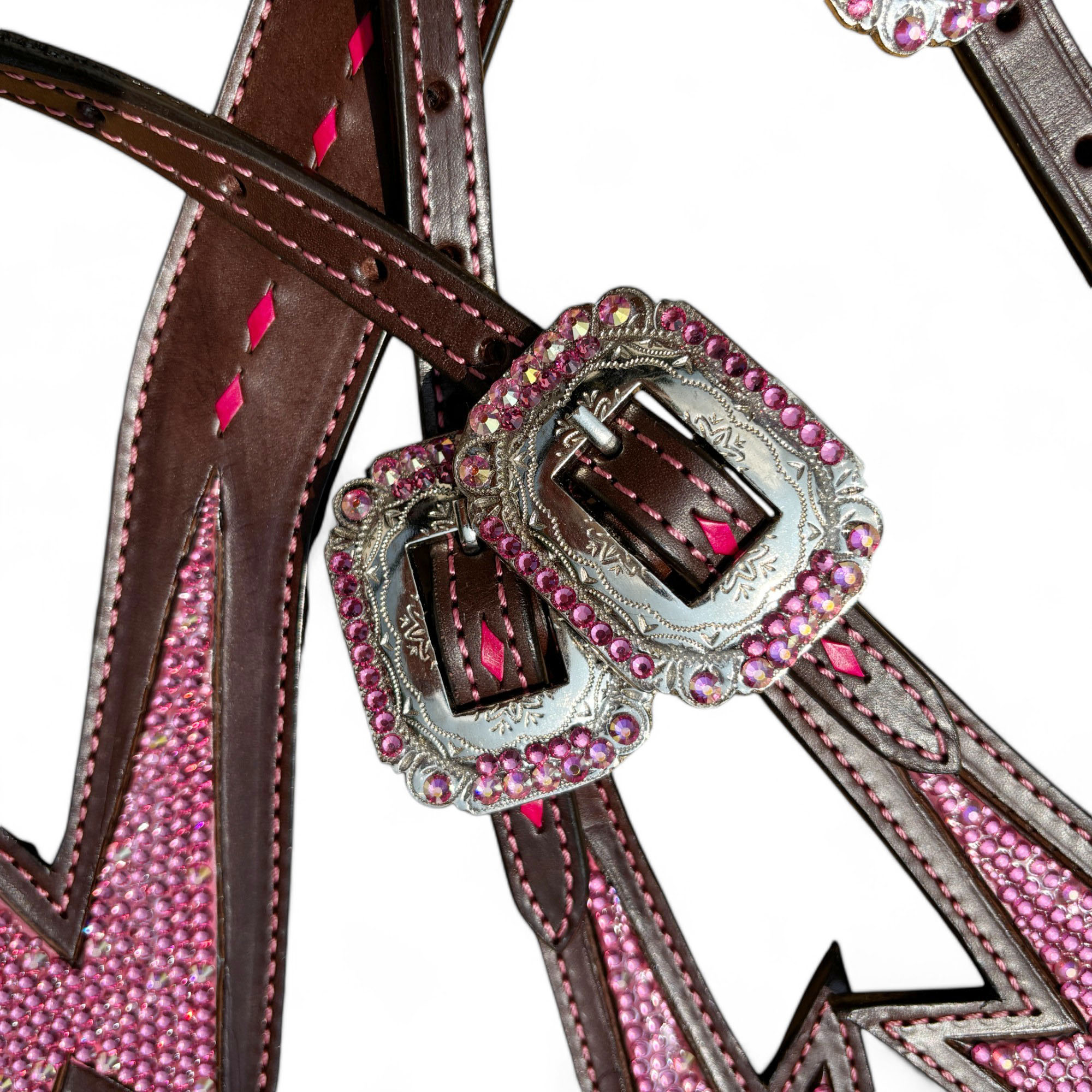 Western Leather Headstall Tack Set (HSBM 114288) - Image 5