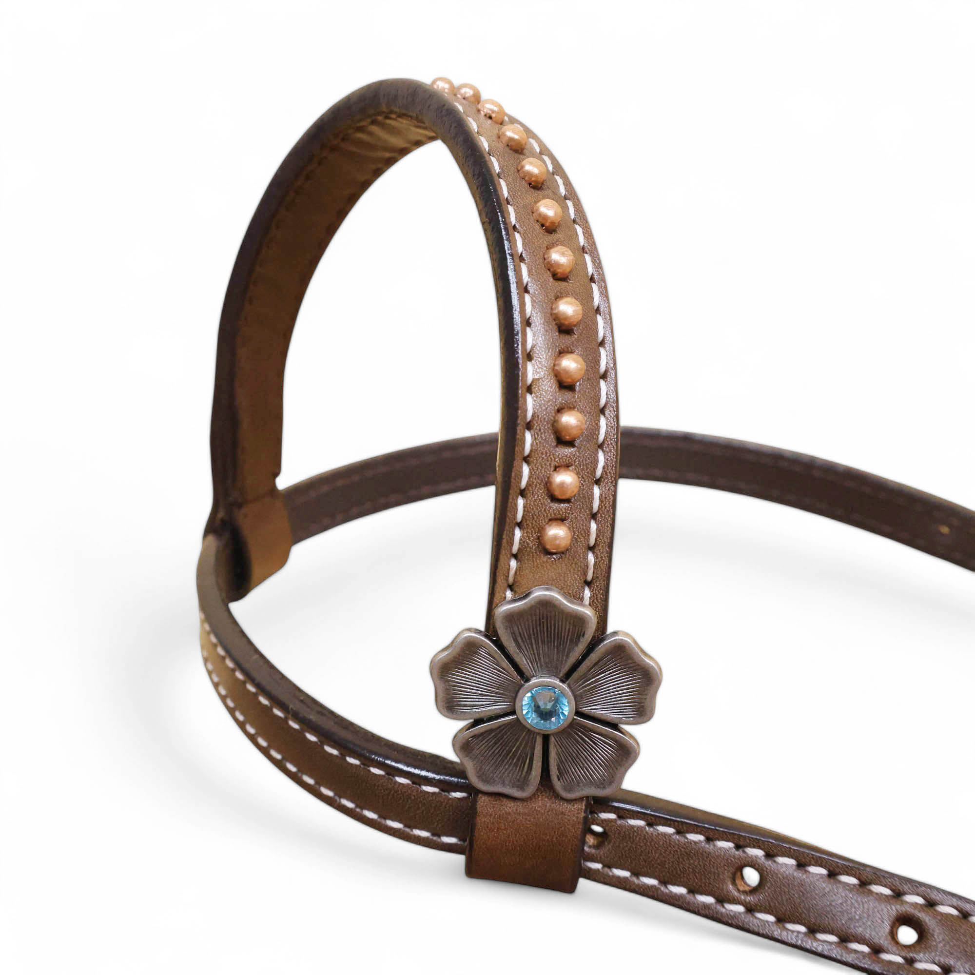 Western Leather Headstall Tack Set (HSBM 114305) - Image 5