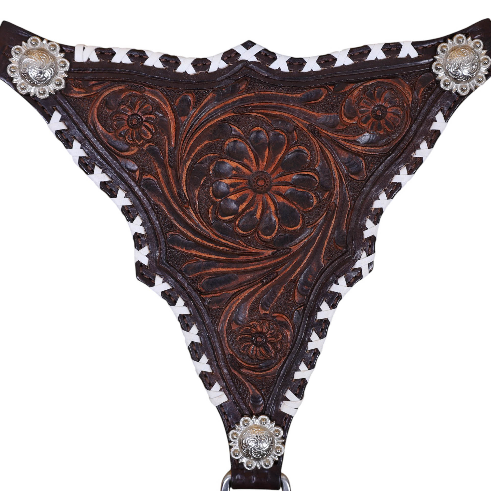 Western Leather Headstall Tack Set (HSBM 114354) - Image 3