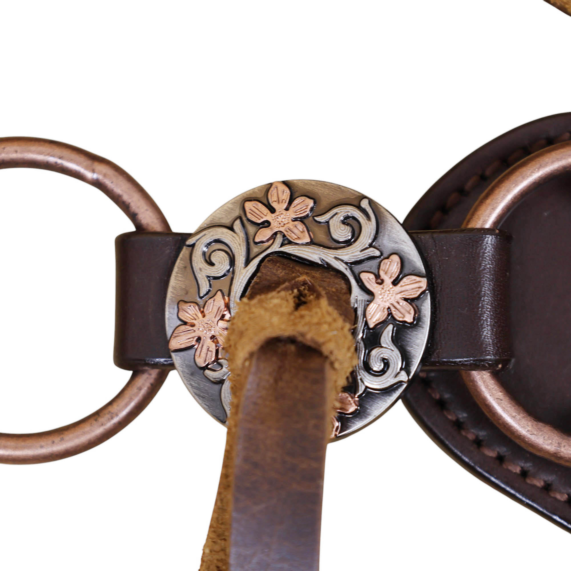 Western Leather Headstall Tack Set (HSBM 114351) - Image 3