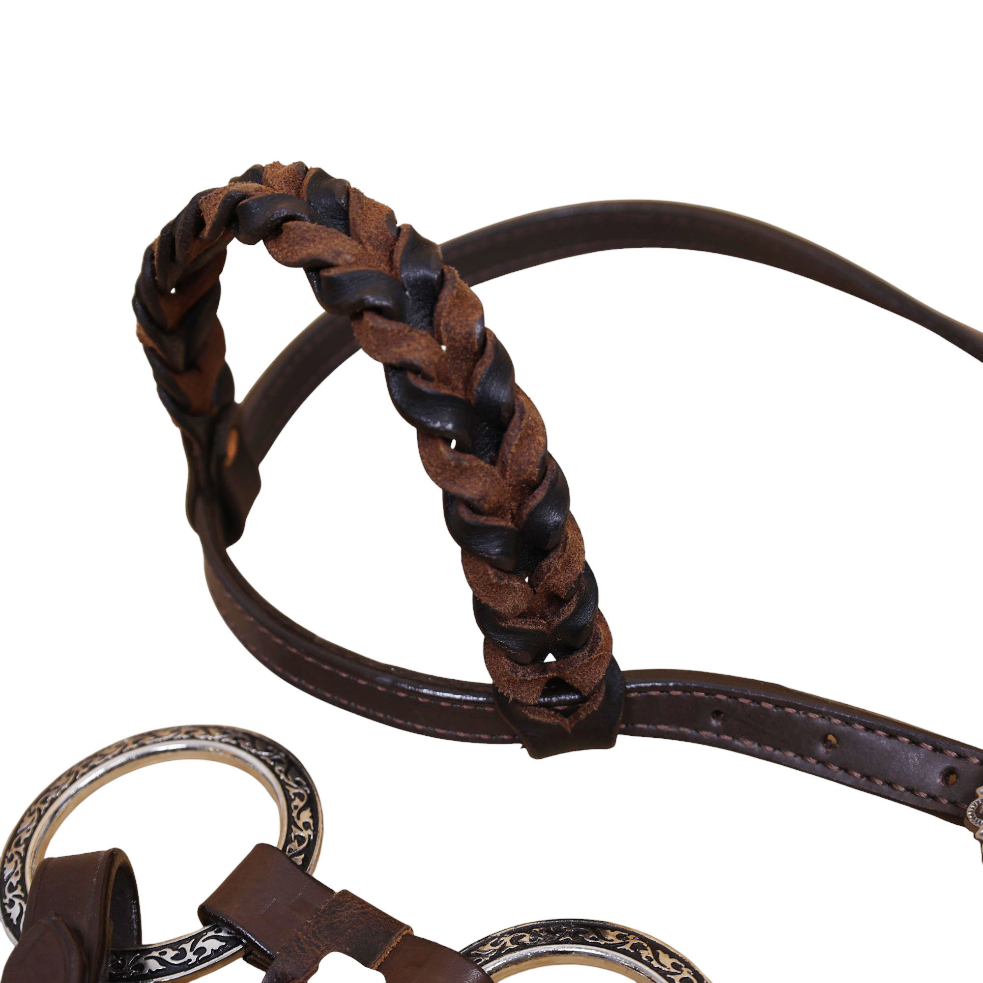 Western Leather Headstall Tack Set (HSBM 114361) - Image 4