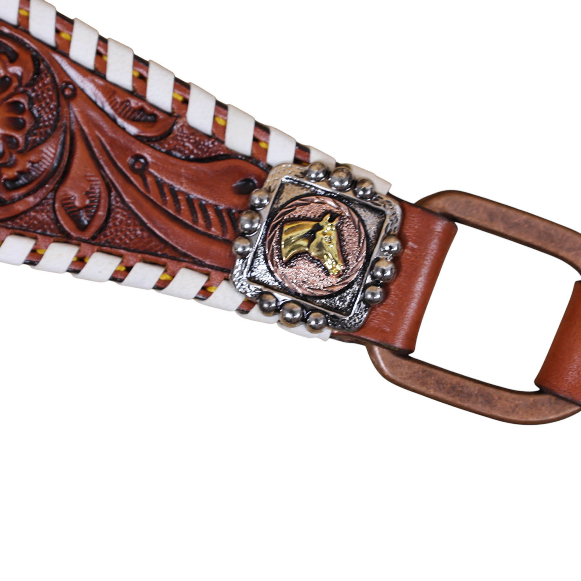 Western Leather Headstall Tack Set (HSBM 114400) - Image 3