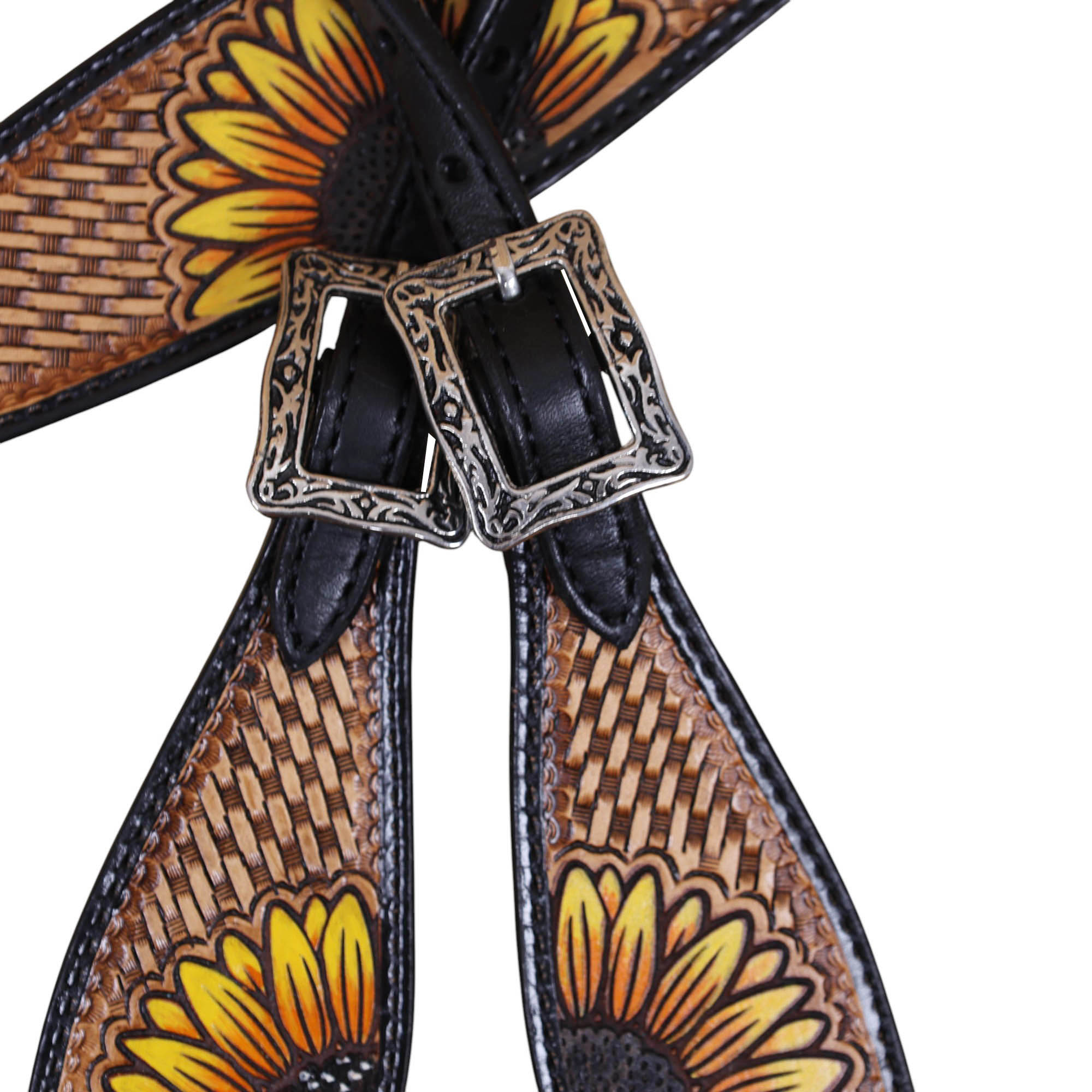 Western Leather Headstall Tack Set (HSBM 114398) - Image 6