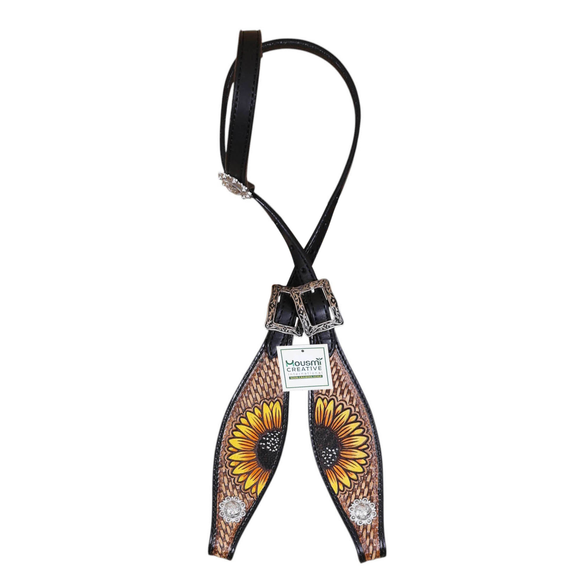 Western Leather Headstall Tack Set (HSBM 114398) - Image 8