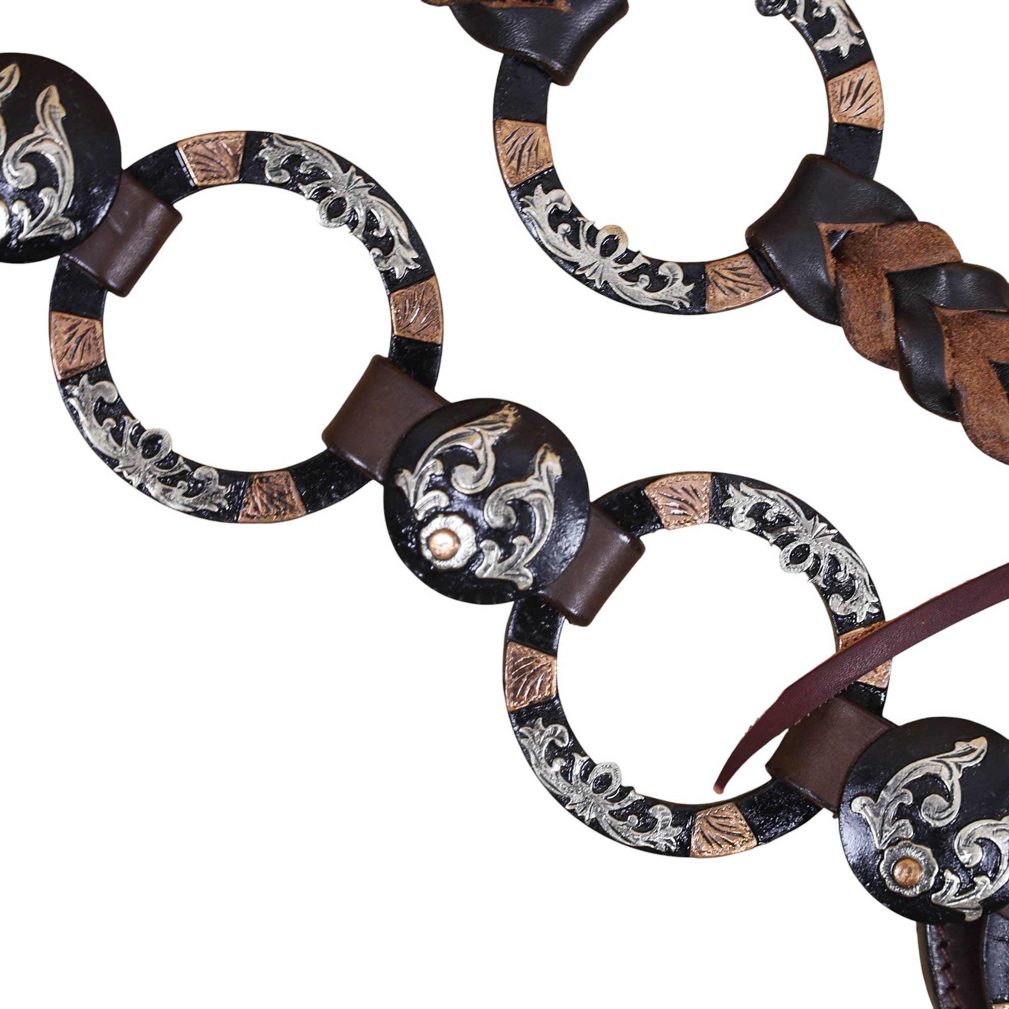 Western Leather Ring Tack Set (HSBM 114402) - Image 2