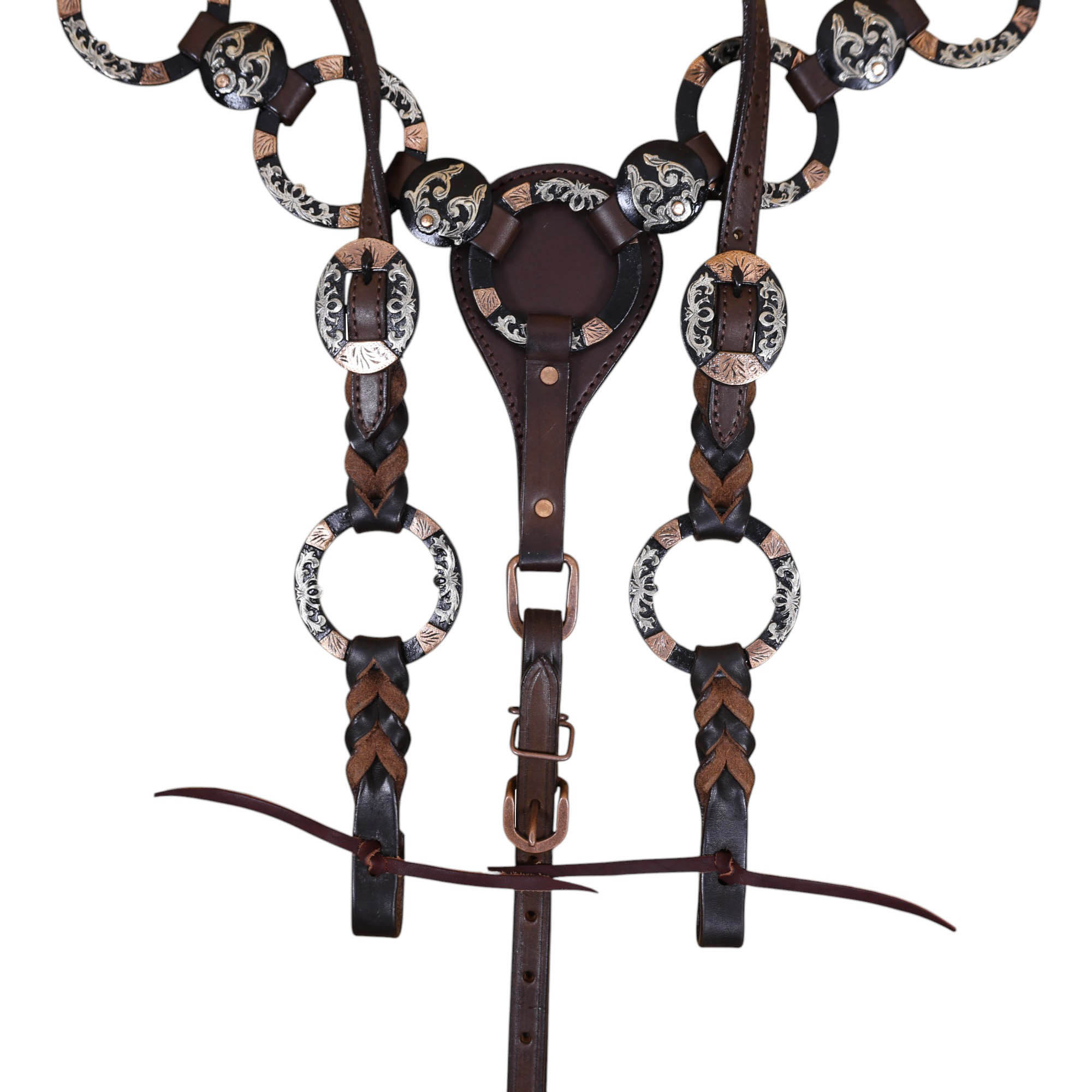 Western Leather Ring Tack Set (HSBM 114402) - Image 6