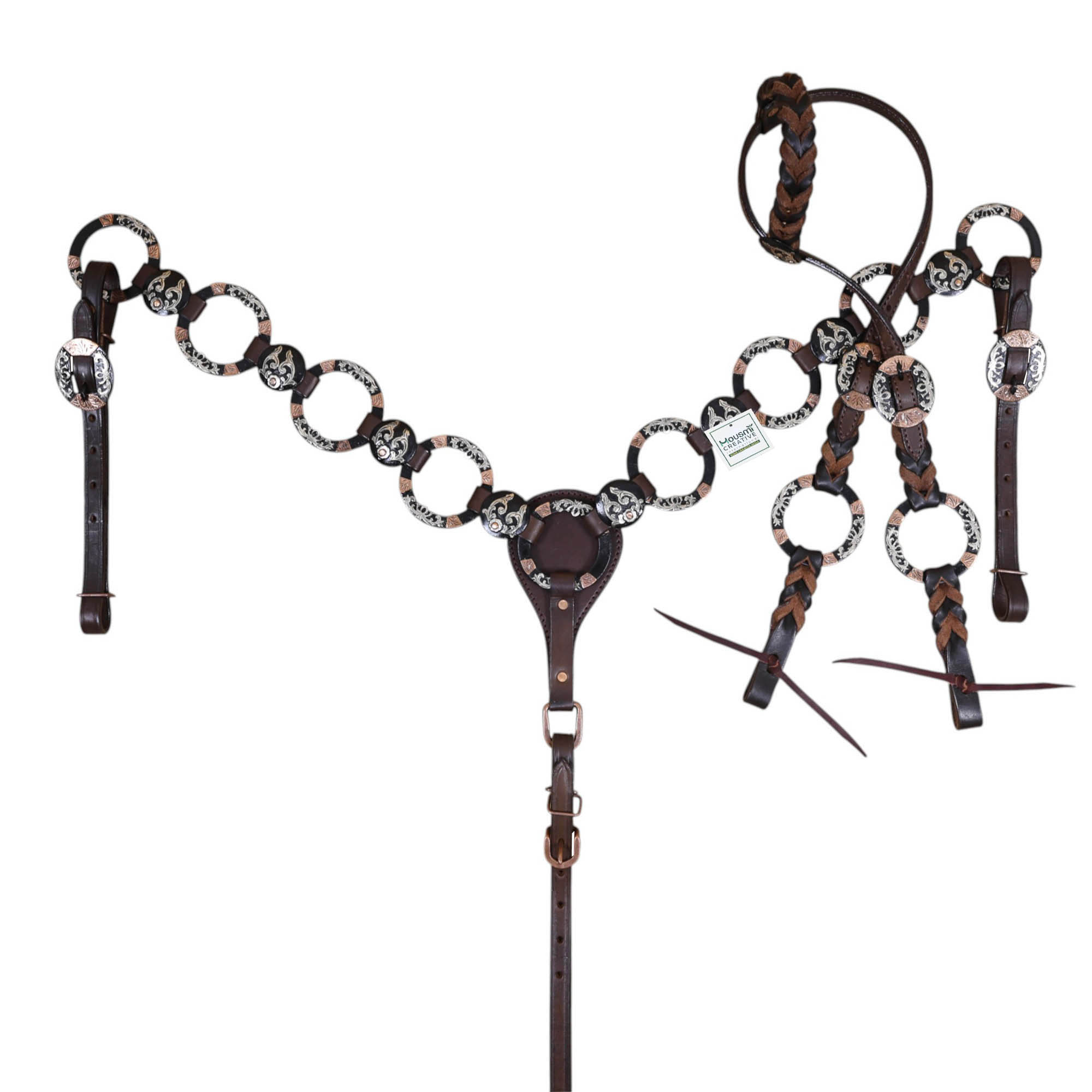 Western Leather Ring Tack Set (HSBM 114402) - Image 10