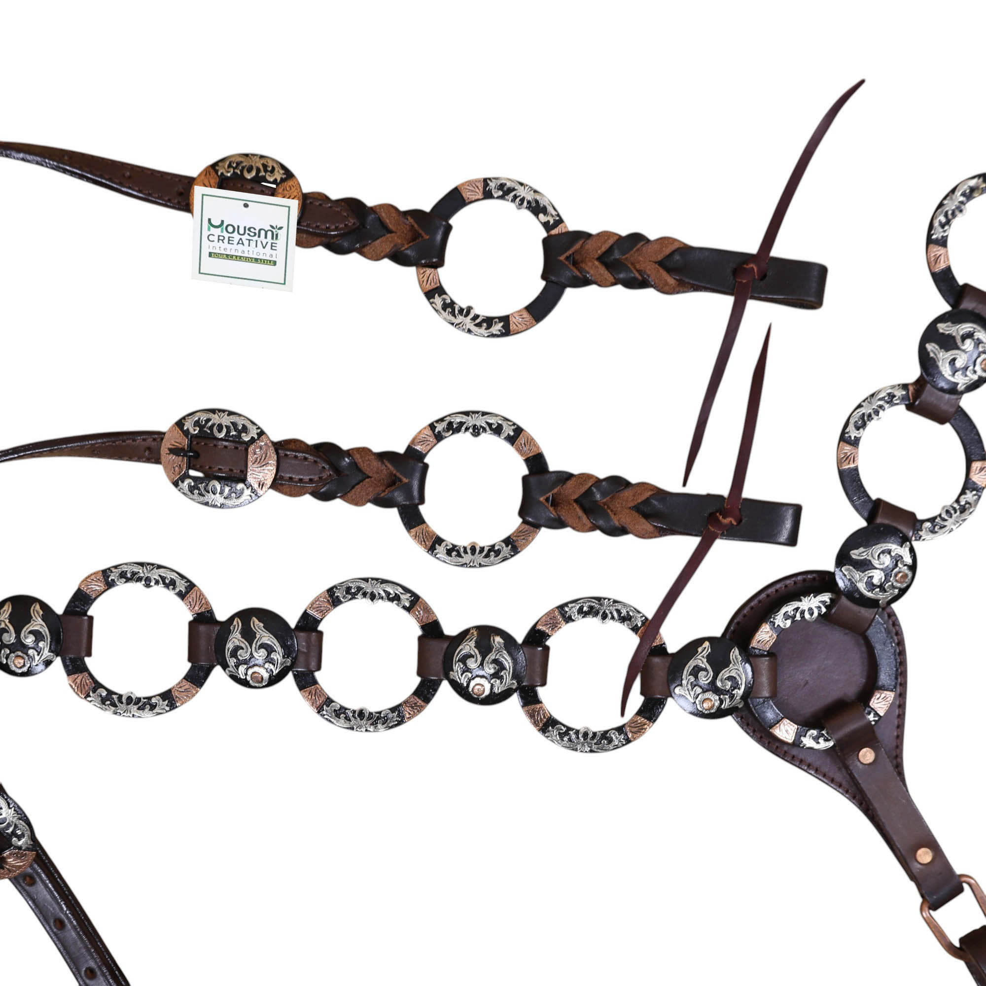 Western Leather Ring Tack Set (HSBM 114402) - Image 9