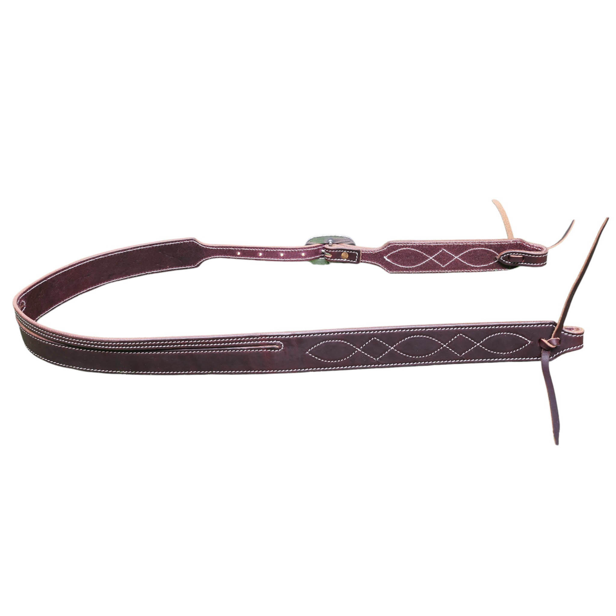 Western Leather Split Ear Headstall (MHS 3330189 ) - Image 4