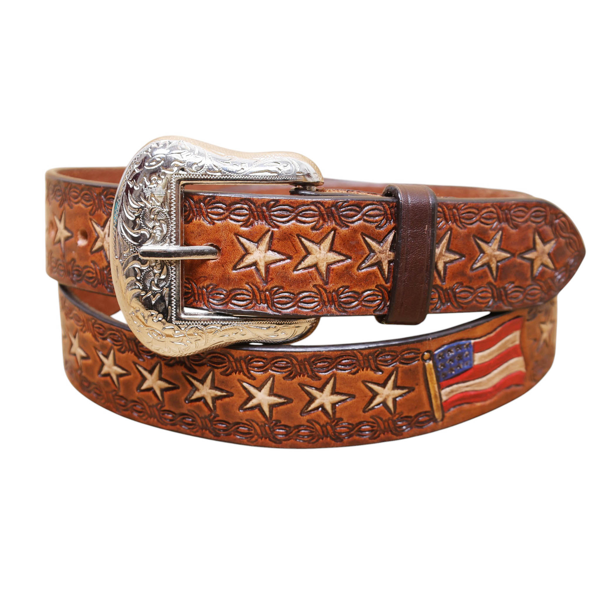 Western Cowboy Leather Belt (BL 0138)
