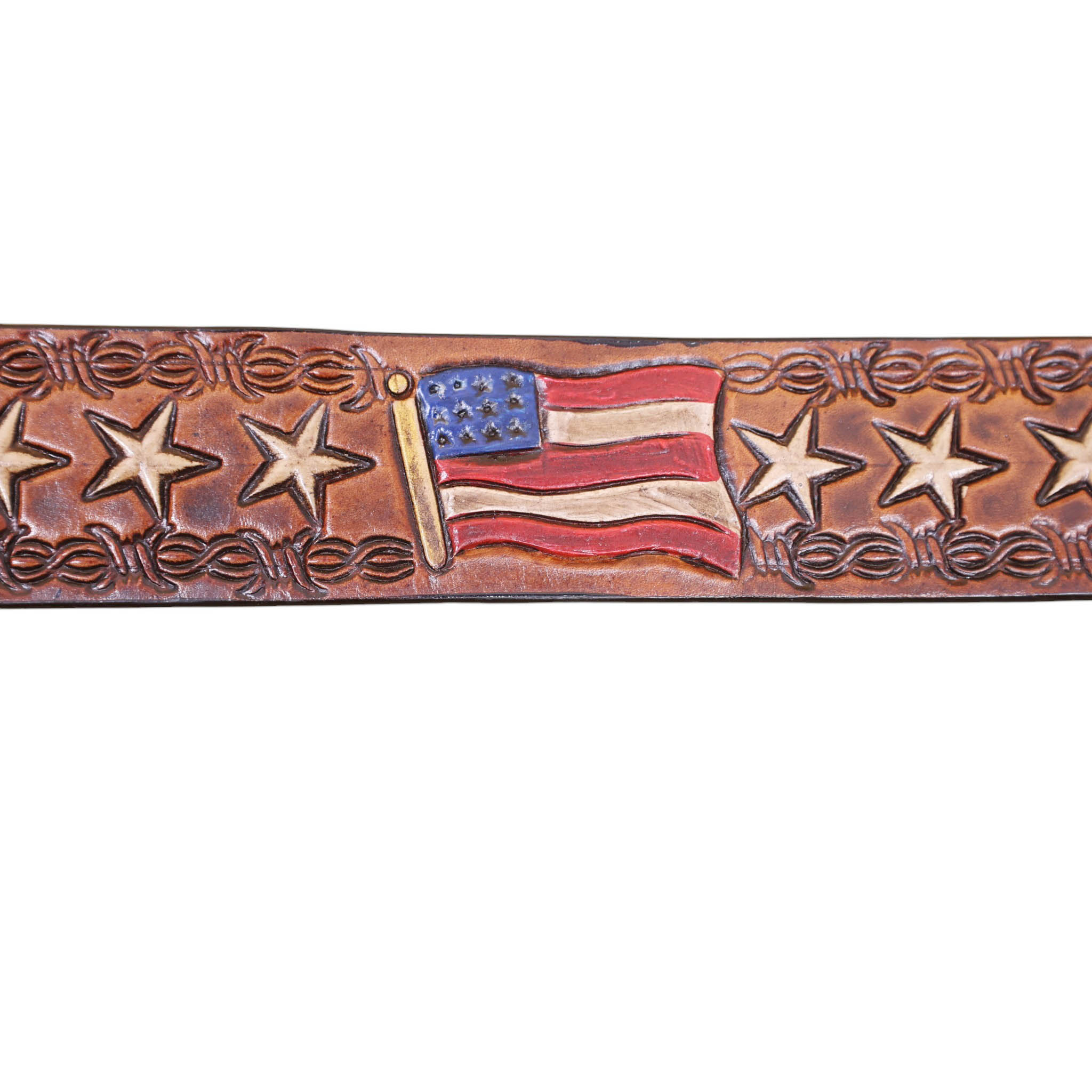 Western Cowboy Leather Belt (BL 0138) - Image 3