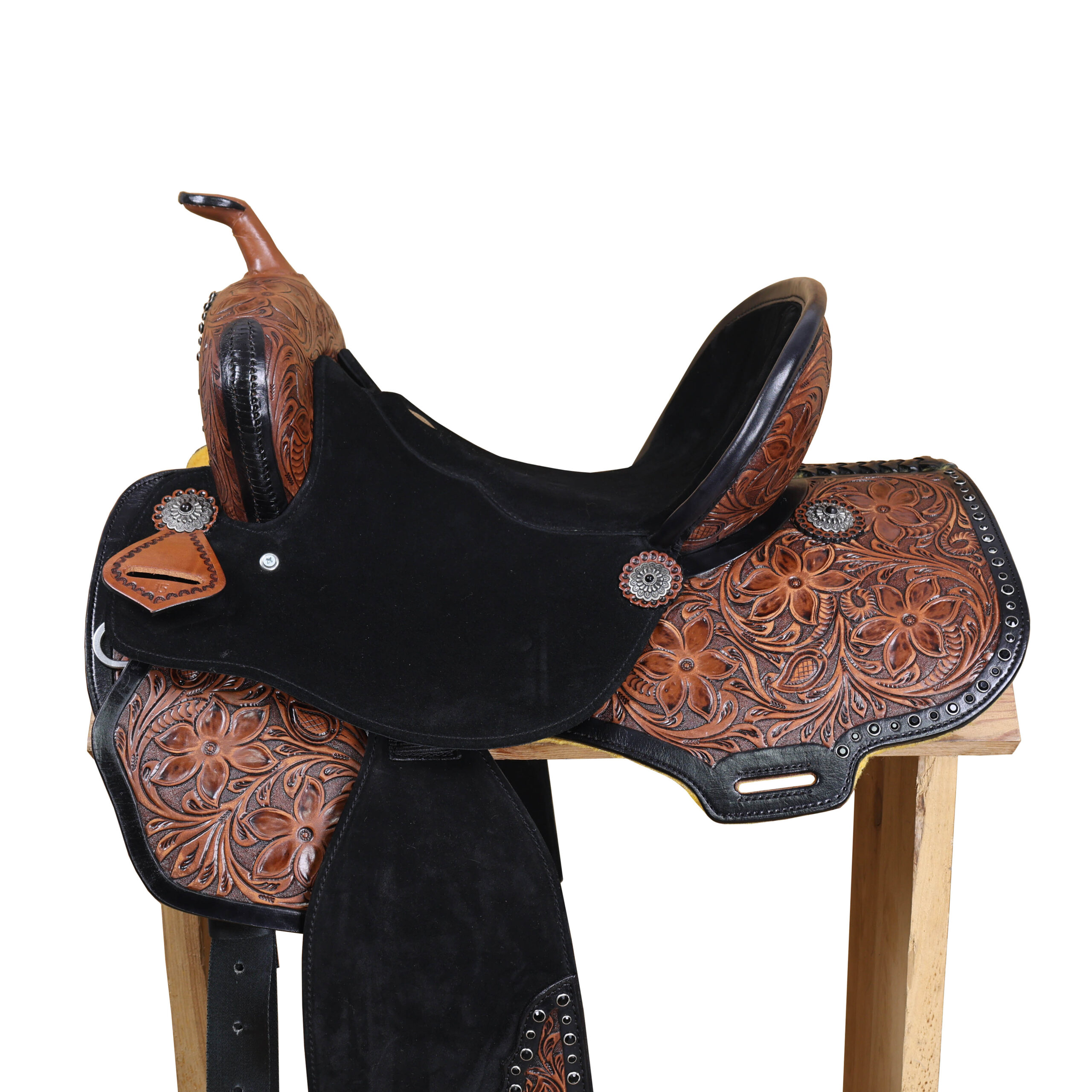 Western Horse Barrel Saddle (MSD 103171) - Image 2
