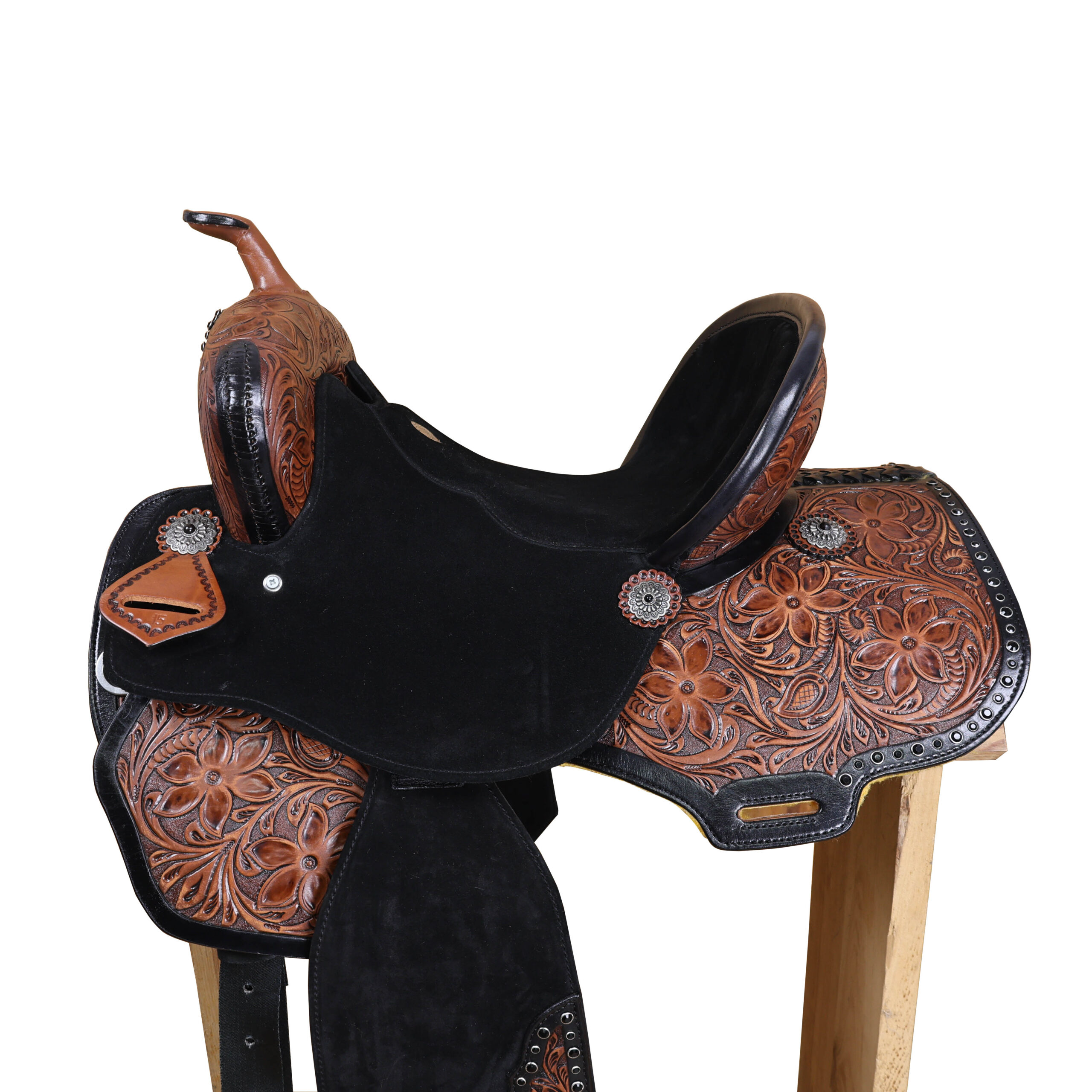 Western Horse Barrel Saddle (MSD 103171) - Image 4