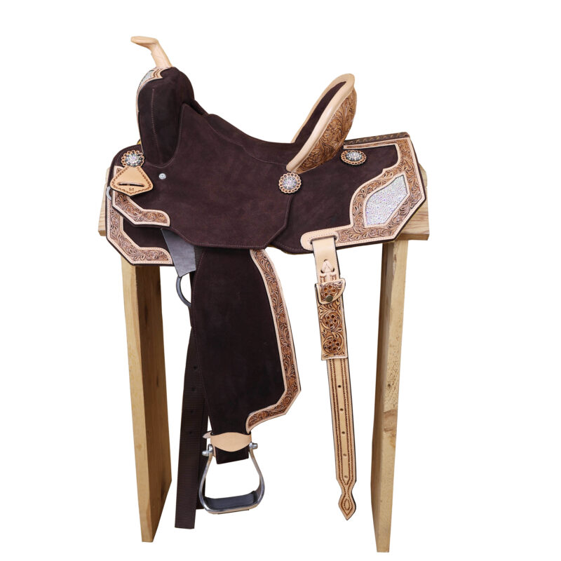 Western Horse Barrel Saddle (MSD 103172)