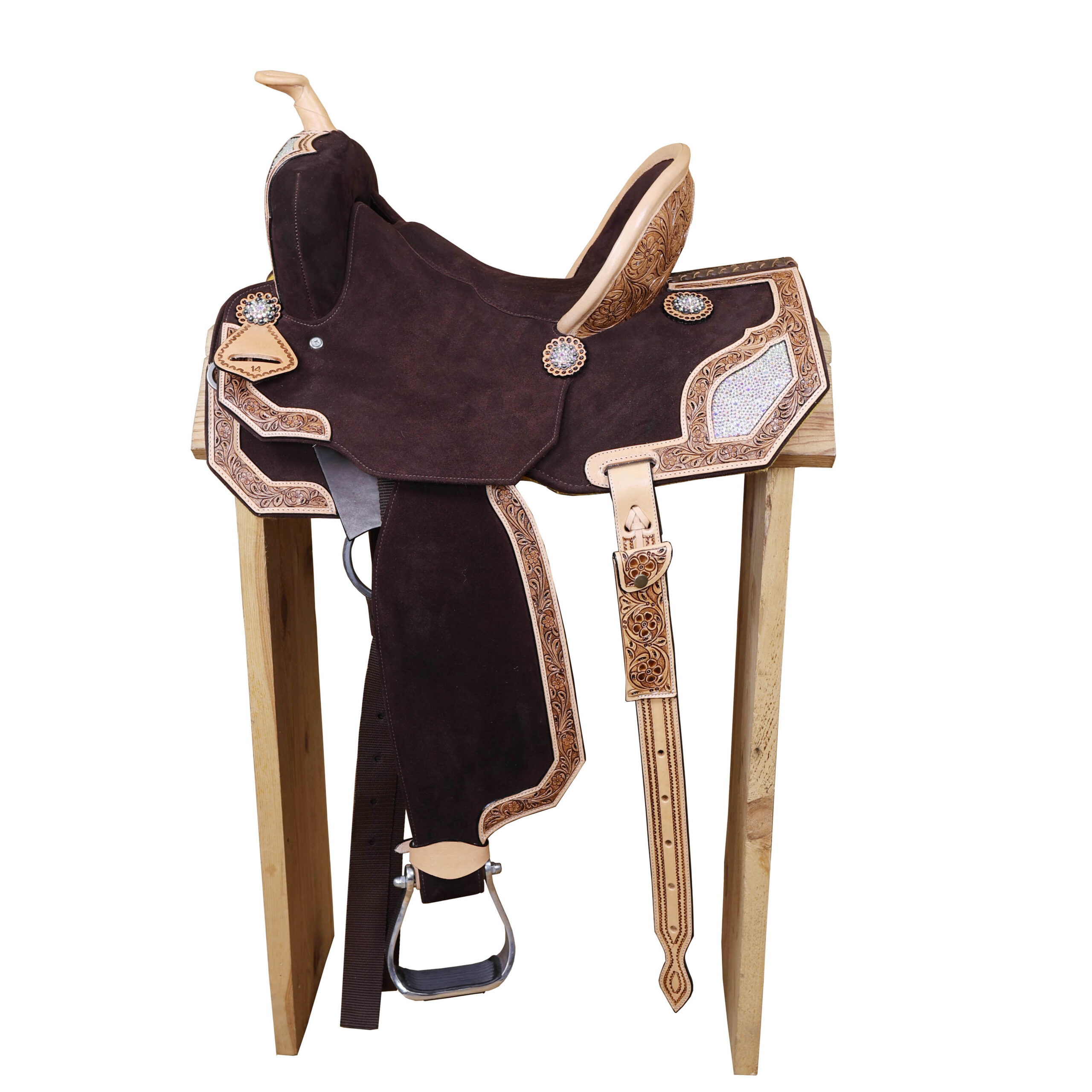 Western Horse Barrel Saddle (MSD 103172)