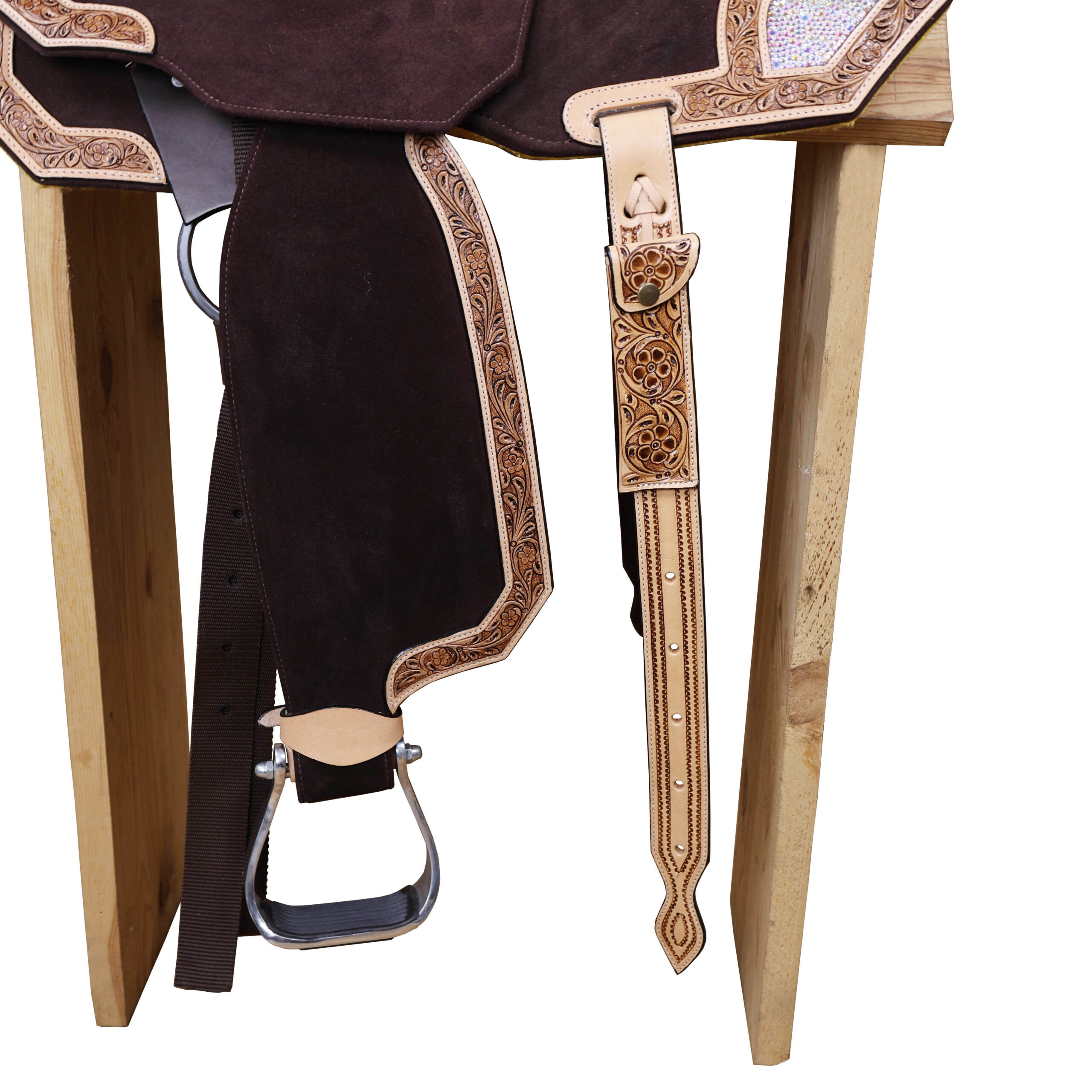 Western Horse Barrel Saddle (MSD 103172) - Image 3