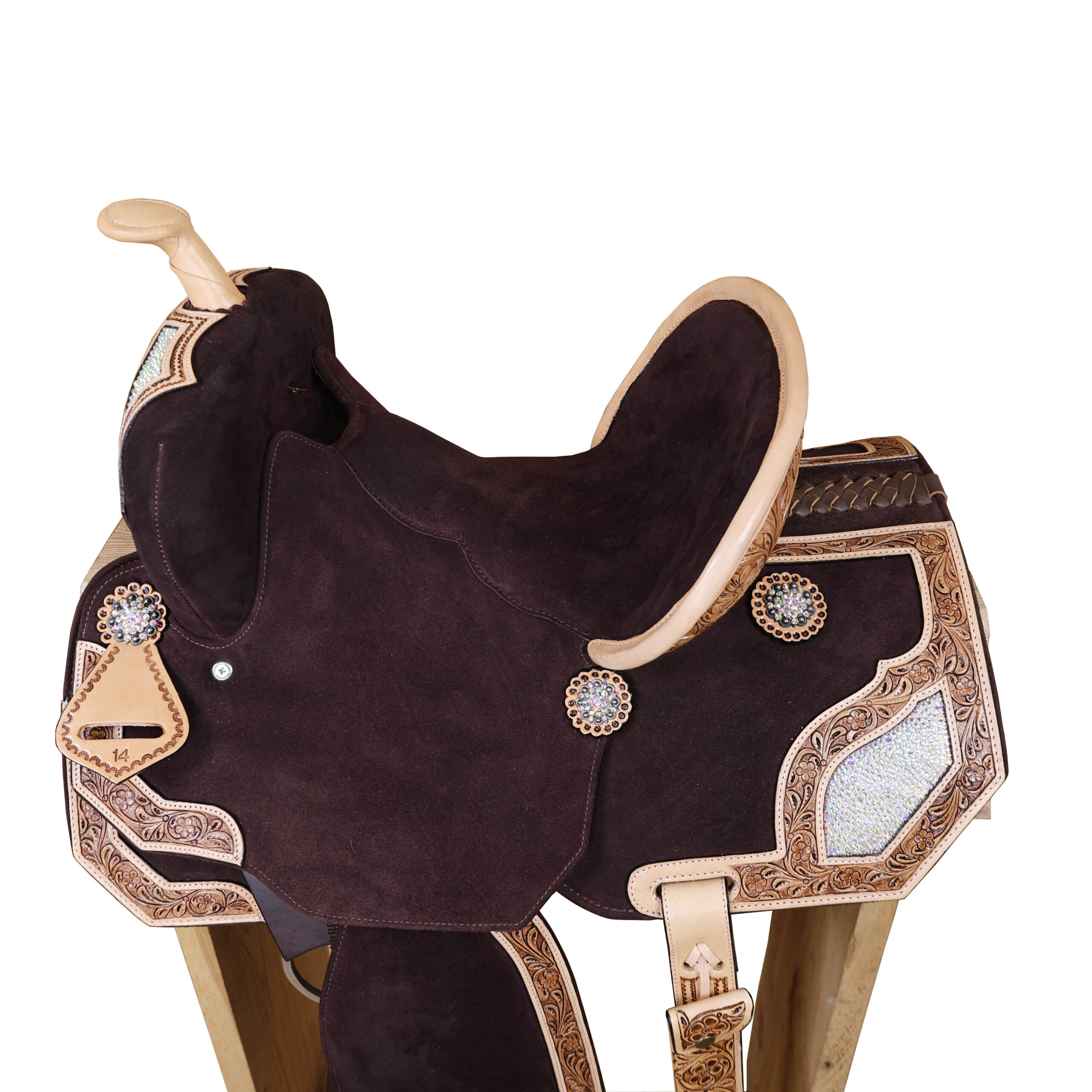 Western Horse Barrel Saddle (MSD 103172) - Image 4