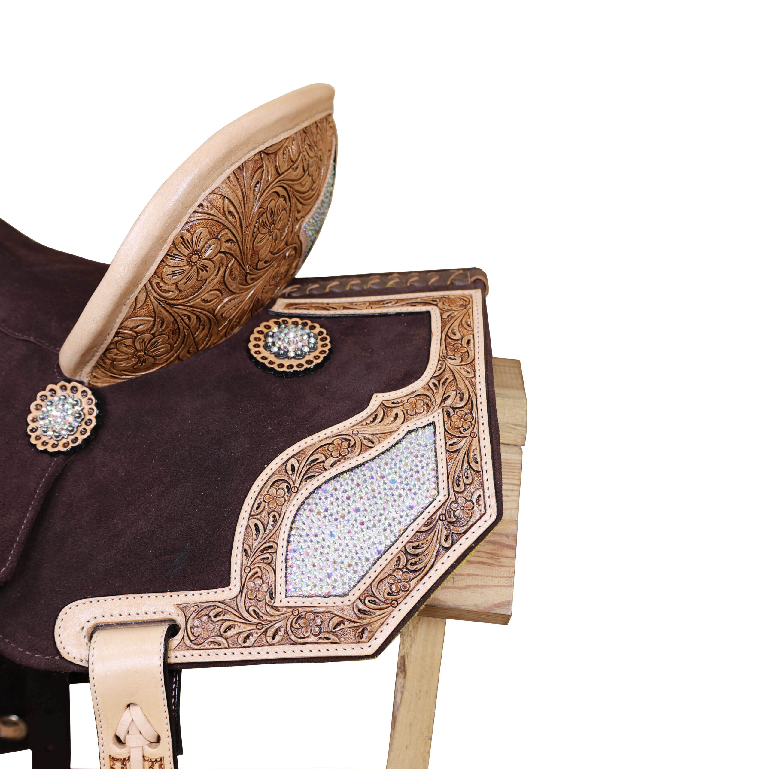 Western Horse Barrel Saddle (MSD 103172) - Image 5