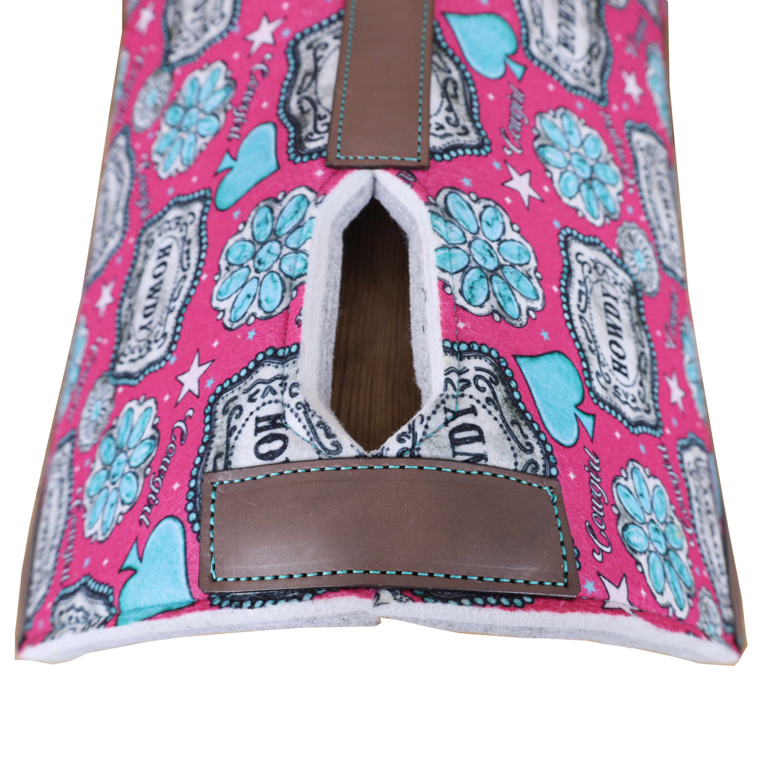 Howdy Printed Solid Felt Saddle Pad (SDM 114139) - Image 8