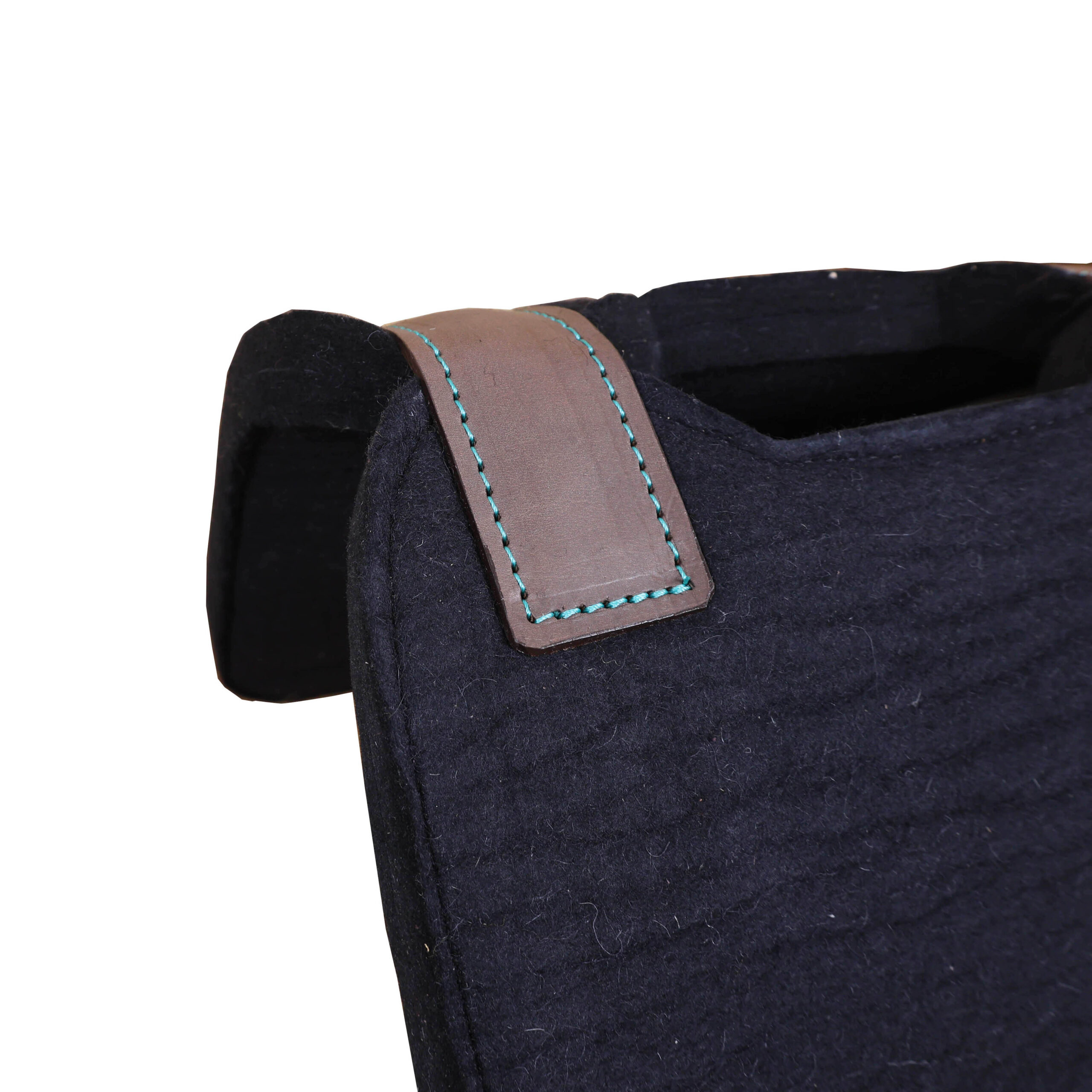 Western Black Felt Saddle Pad with Howdy Print (SDM 114140) - Image 4