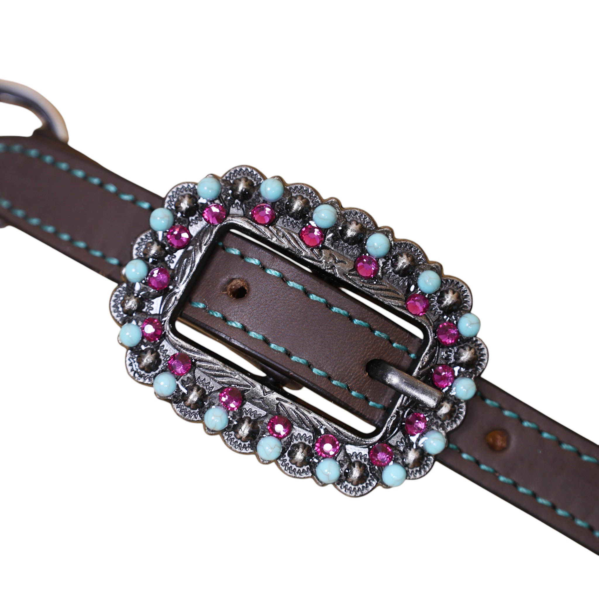Leather Howdy Print Wither Strap (WSMC 231924) - Image 2