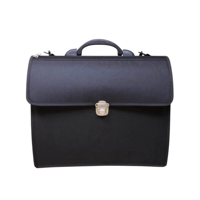 Nylon Office Bag with Zipper and Metal Buckle Closure (MSOBG 105319)