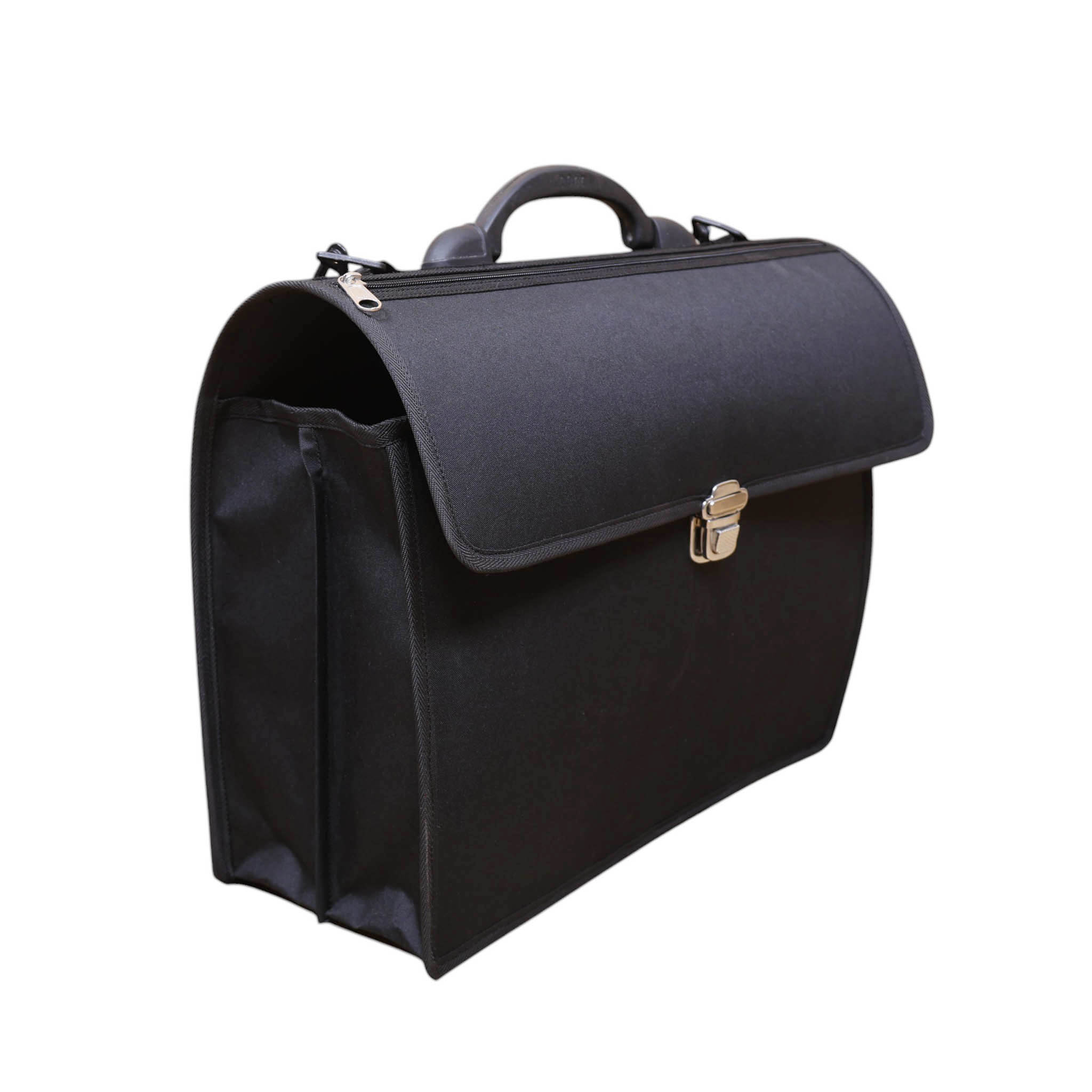 Nylon Office Bag with Zipper and Metal Buckle Closure (MSOBG 105319) - Image 4