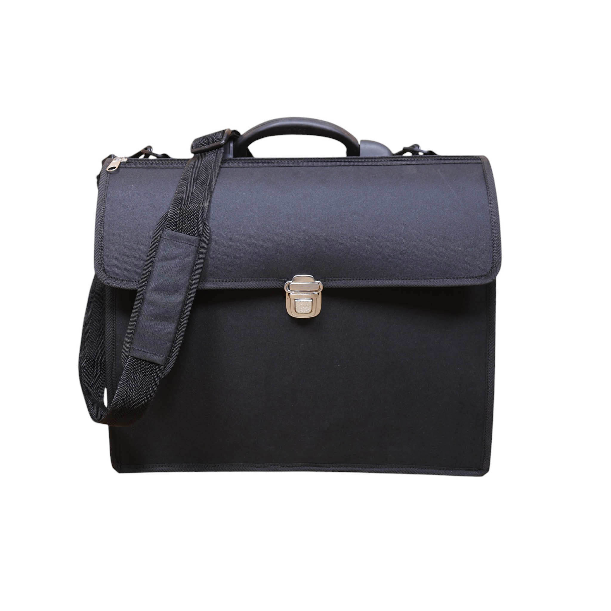 Nylon Office Bag with Zipper and Metal Buckle Closure (MSOBG 105319) - Image 7