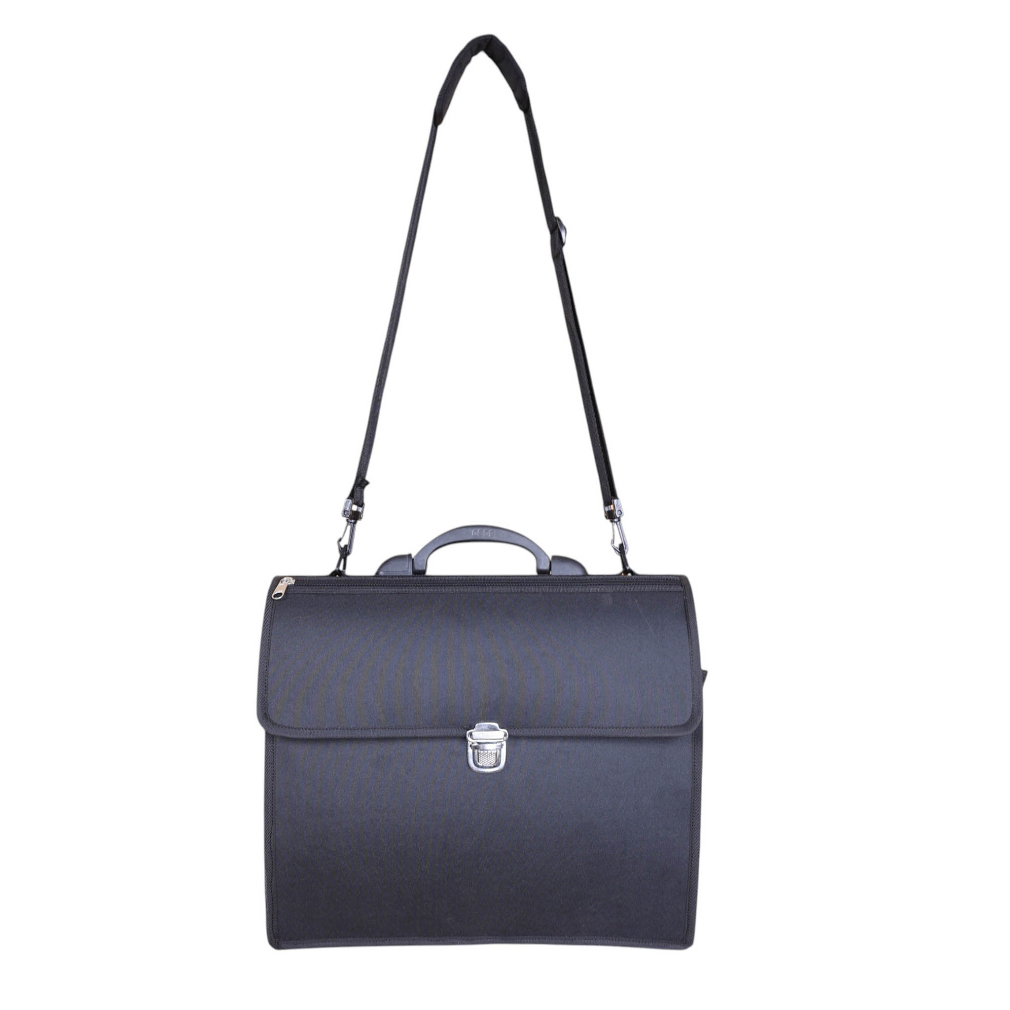 Nylon Office Bag with Zipper and Metal Buckle Closure (MSOBG 105319) - Image 8
