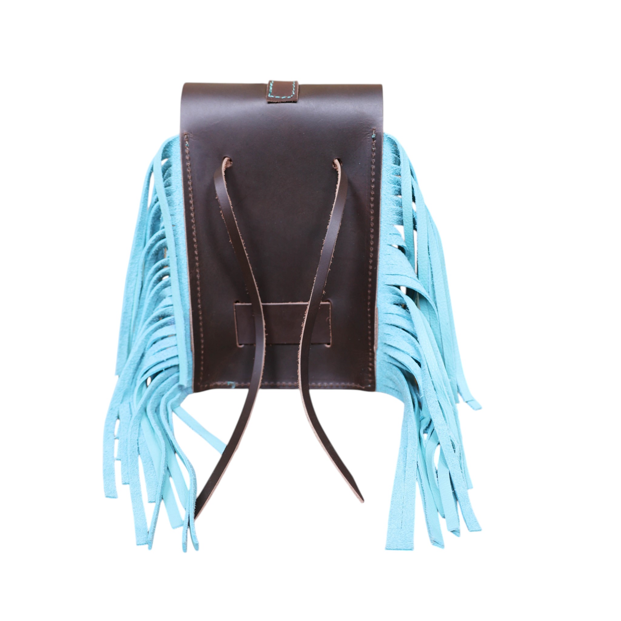 Western Leather Howdy print Rear Cinch Bag (CIBG 103206) - Image 3