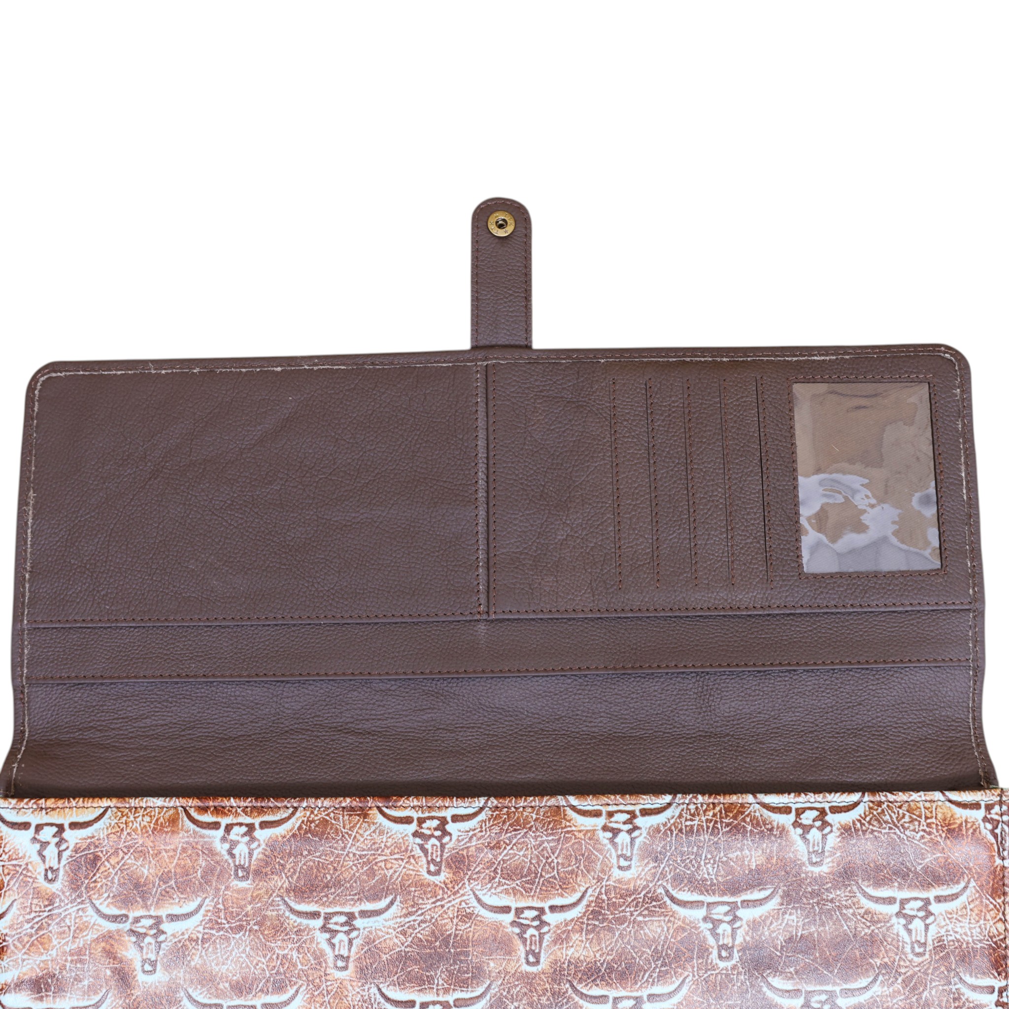 Leather File Folder with Bull Print (DDF 103407) - Image 5