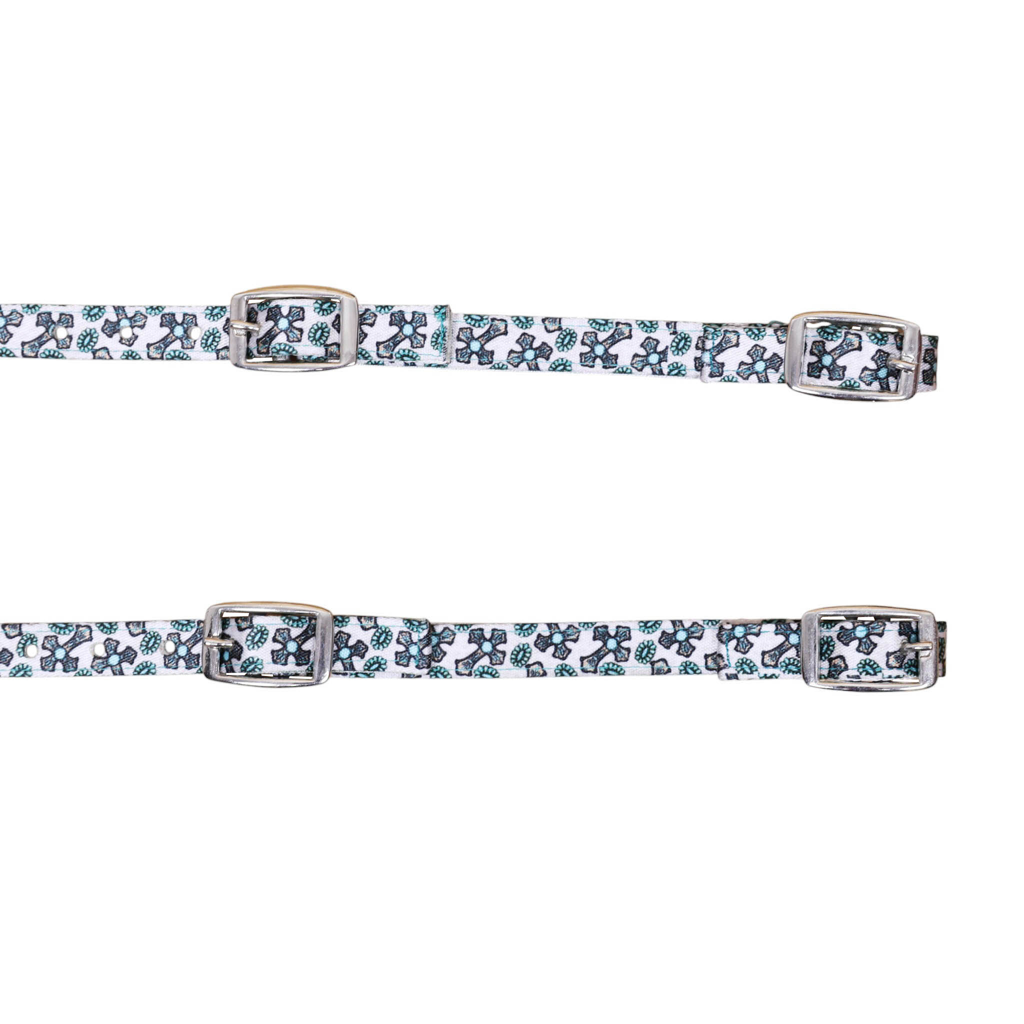 Printed One Ear Headstall with Iron Fitting (HSBMOE 114319) - Image 2