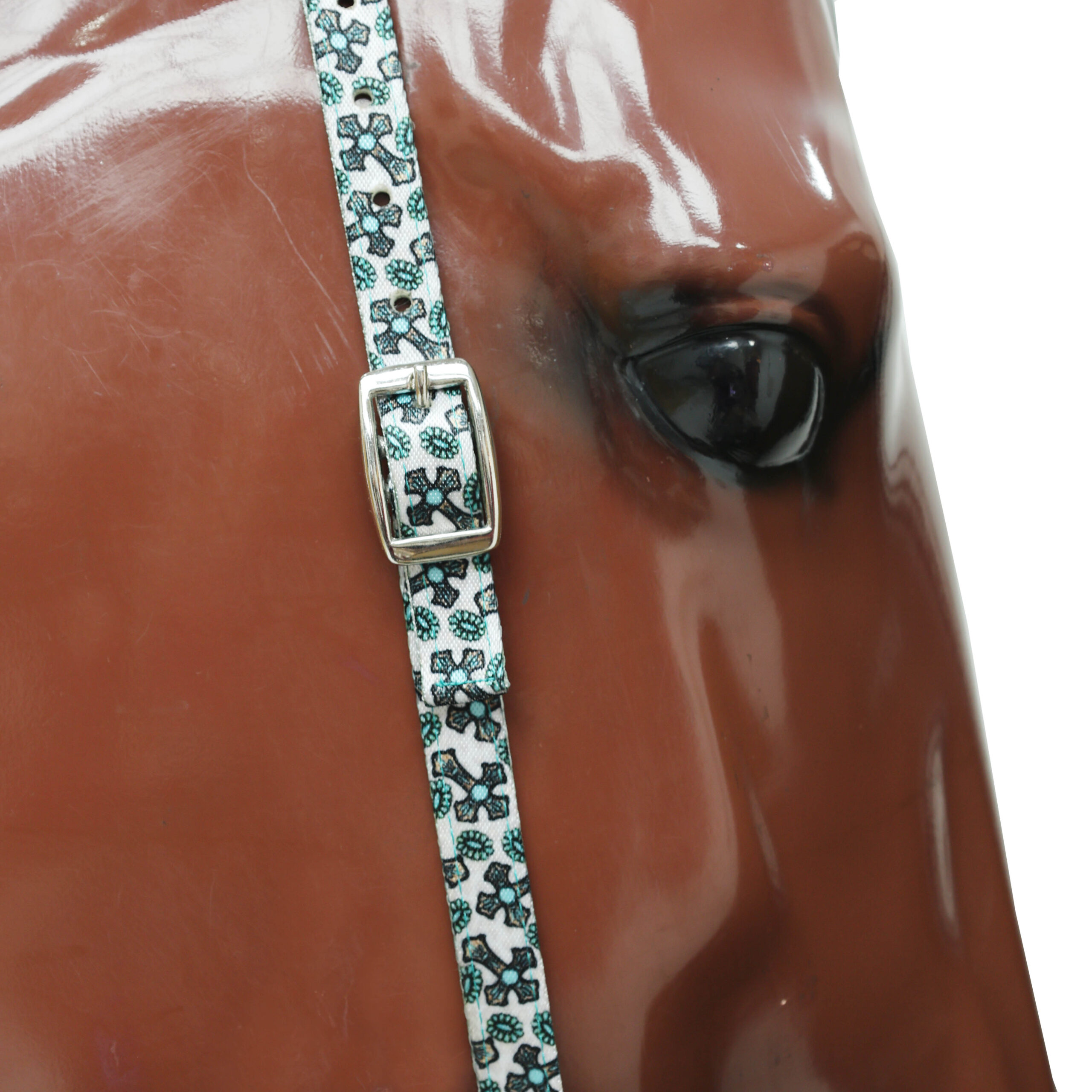 Printed One Ear Headstall with Iron Fitting (HSBMOE 114319) - Image 8