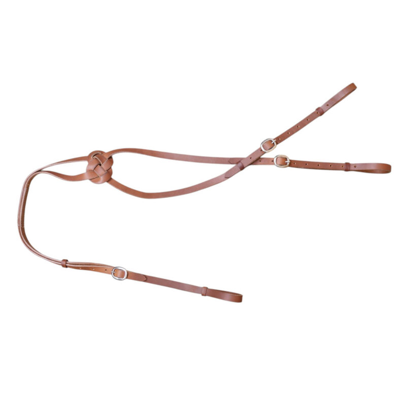 Western Leather Horse Martingale With Stainless Steel Hardware (MATI 305307)