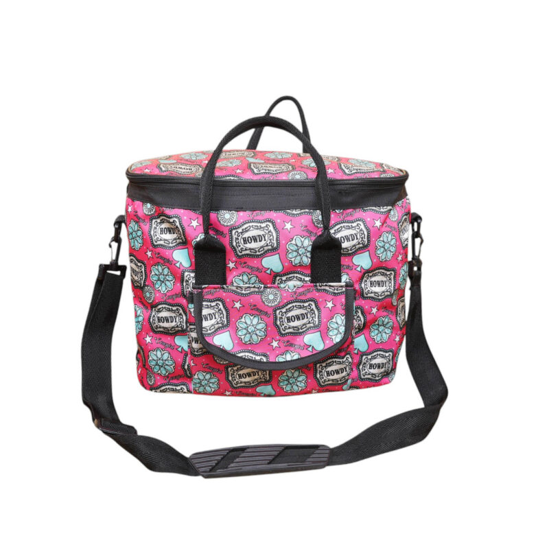 Howdy Print Nylon Equestrian Helmet Bag (MHBG 114321)