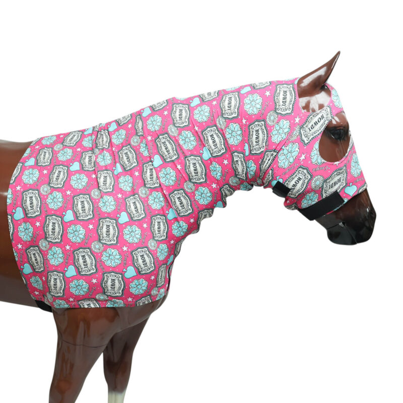 Lycra Horse Half Hood