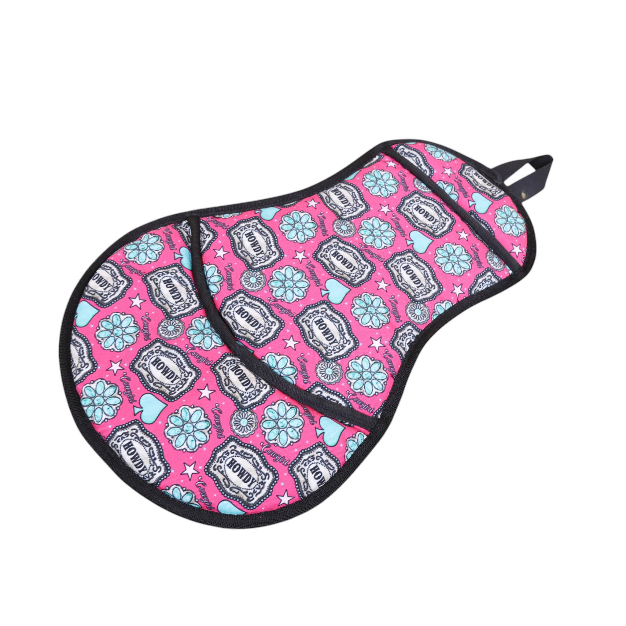 Howdy Print Seat Saver with Fleece Bottom (MSSV 311207) - Image 2