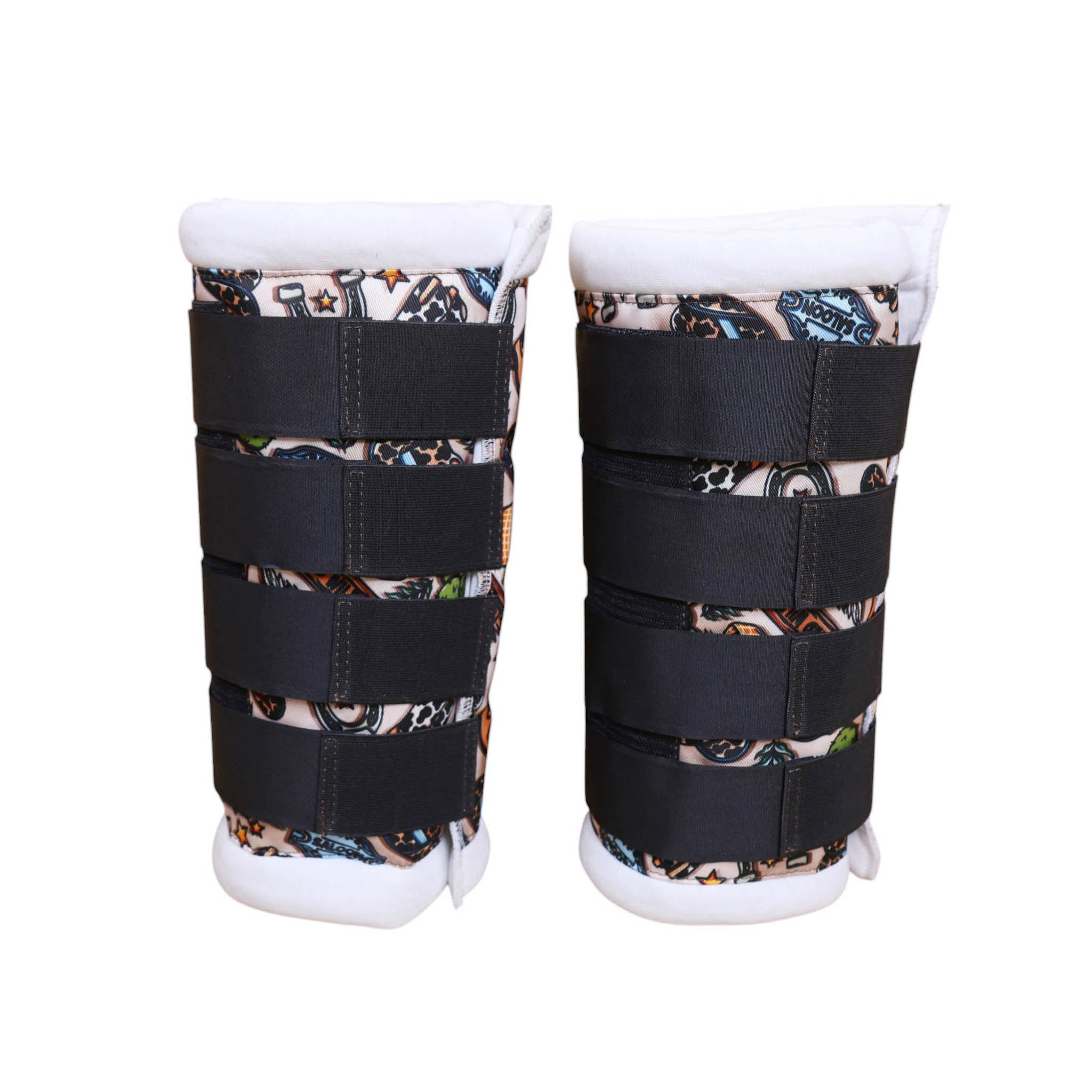 Printed Quick Standing Wraps for Horse (MSYBOO 111316)