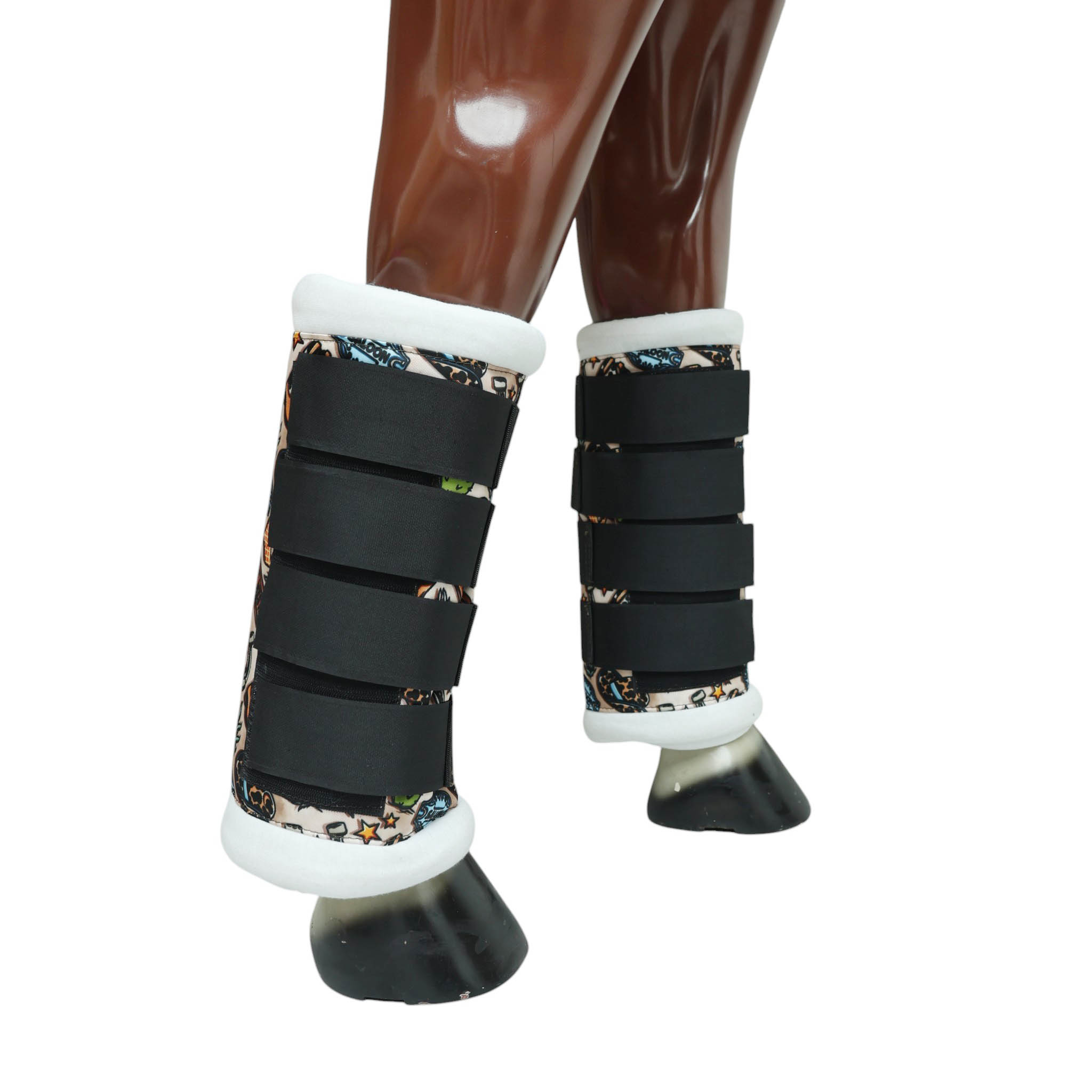 Printed Quick Standing Wraps for Horse (MSYBOO 111316) - Image 8