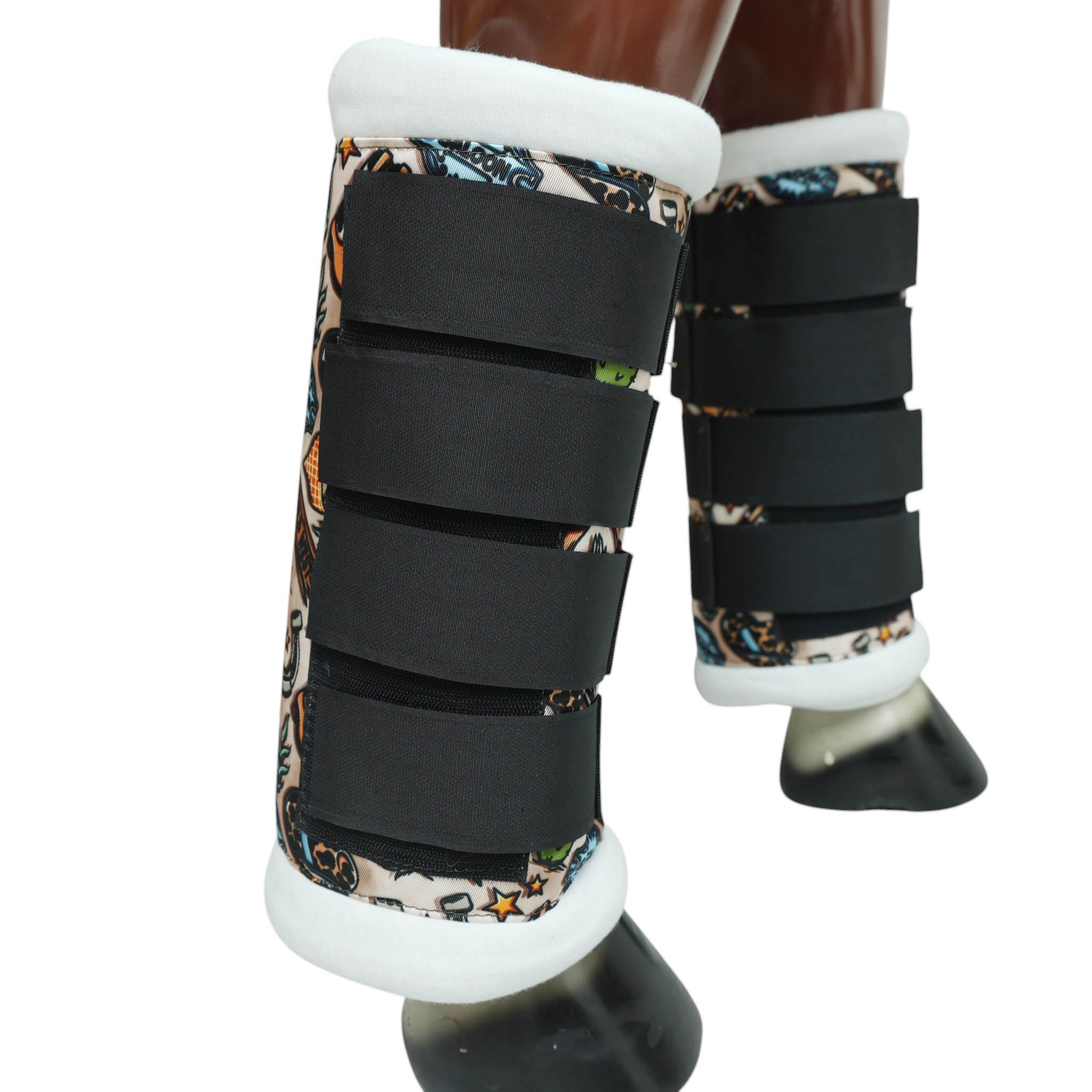 Printed Quick Standing Wraps for Horse (MSYBOO 111316) - Image 9