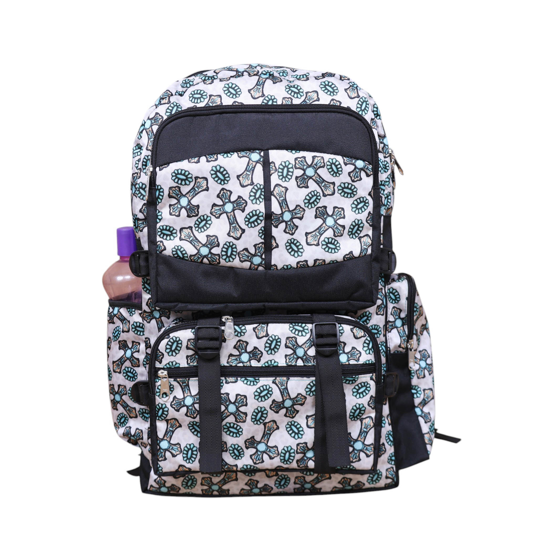 Western Print Matty Backpack with Taffeta Lining (MSYBP 114104)