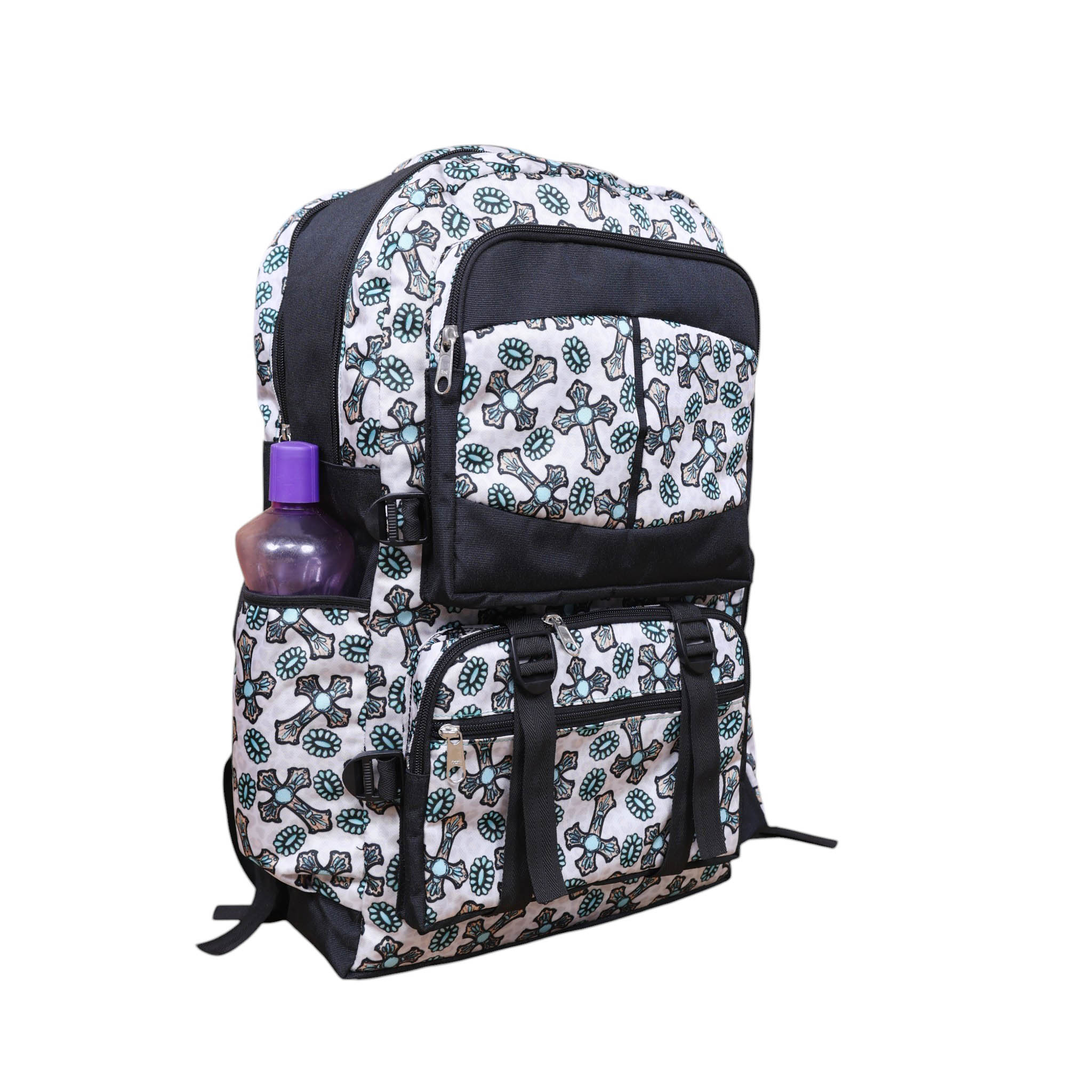 Western Print Matty Backpack with Taffeta Lining (MSYBP 114104) - Image 3