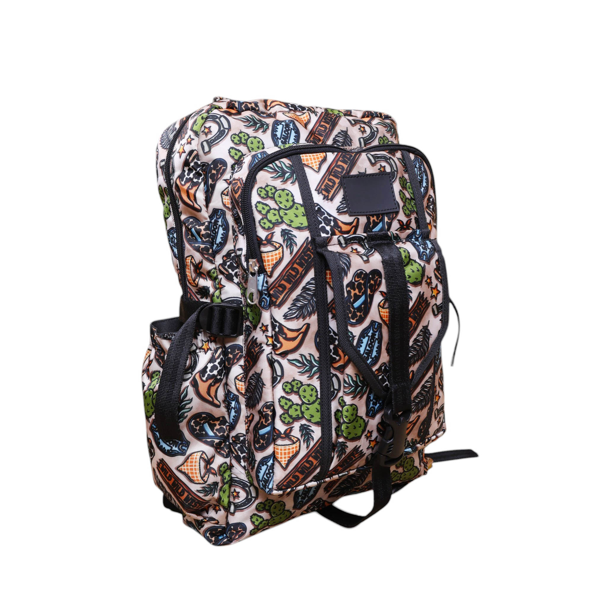 Western Print Matty Backpack with Taffeta Lining and Polyfill (MSYBP 114105) - Image 2