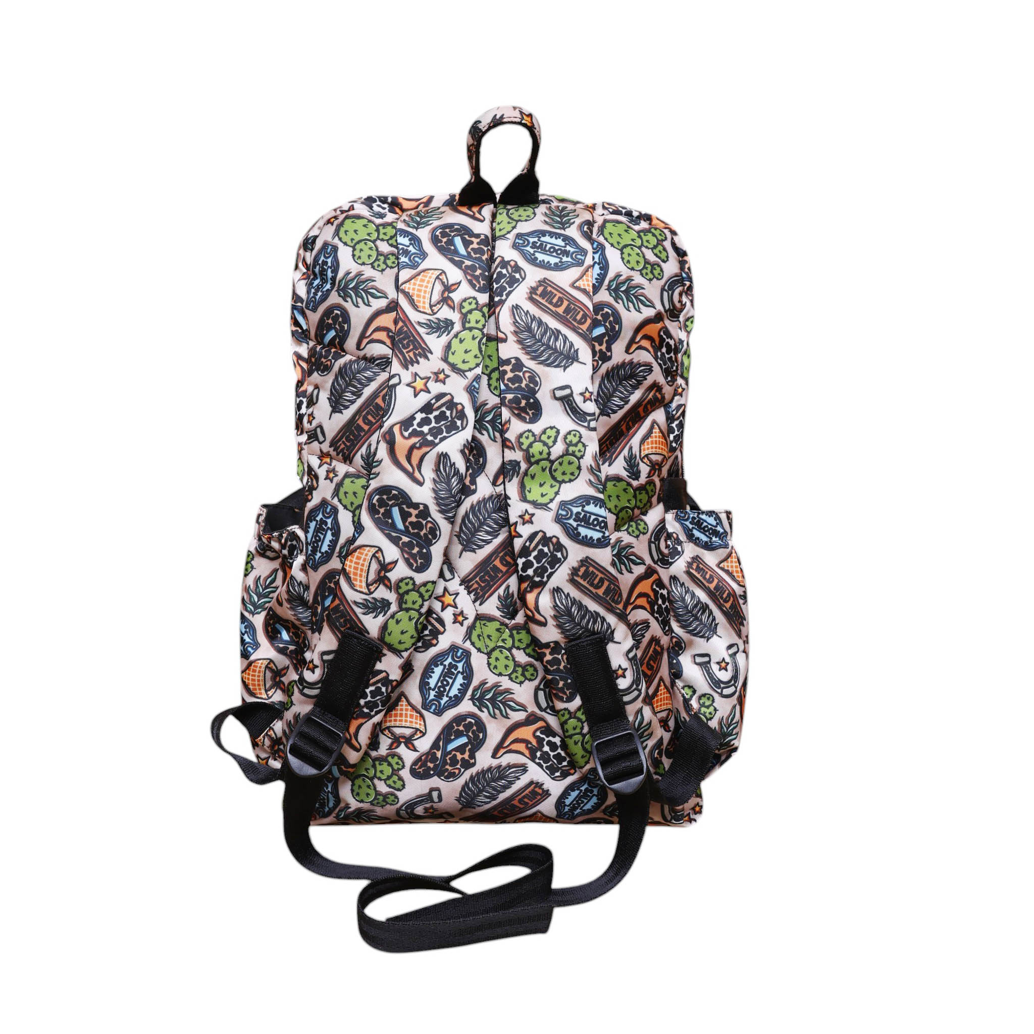 Western Print Matty Backpack with Taffeta Lining and Polyfill (MSYBP 114105) - Image 4