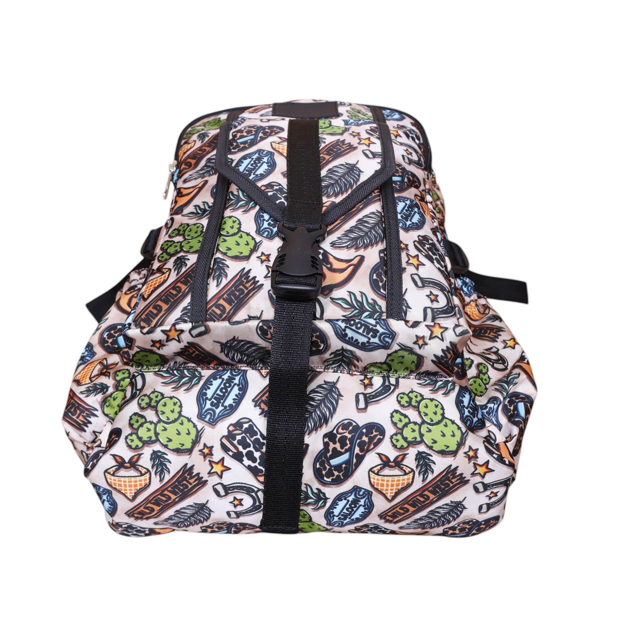 Western Print Matty Backpack with Taffeta Lining and Polyfill (MSYBP 114105) - Image 5