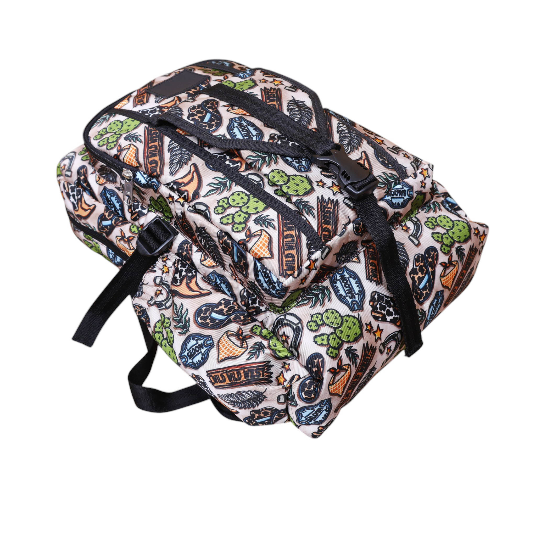 Western Print Matty Backpack with Taffeta Lining and Polyfill (MSYBP 114105) - Image 6