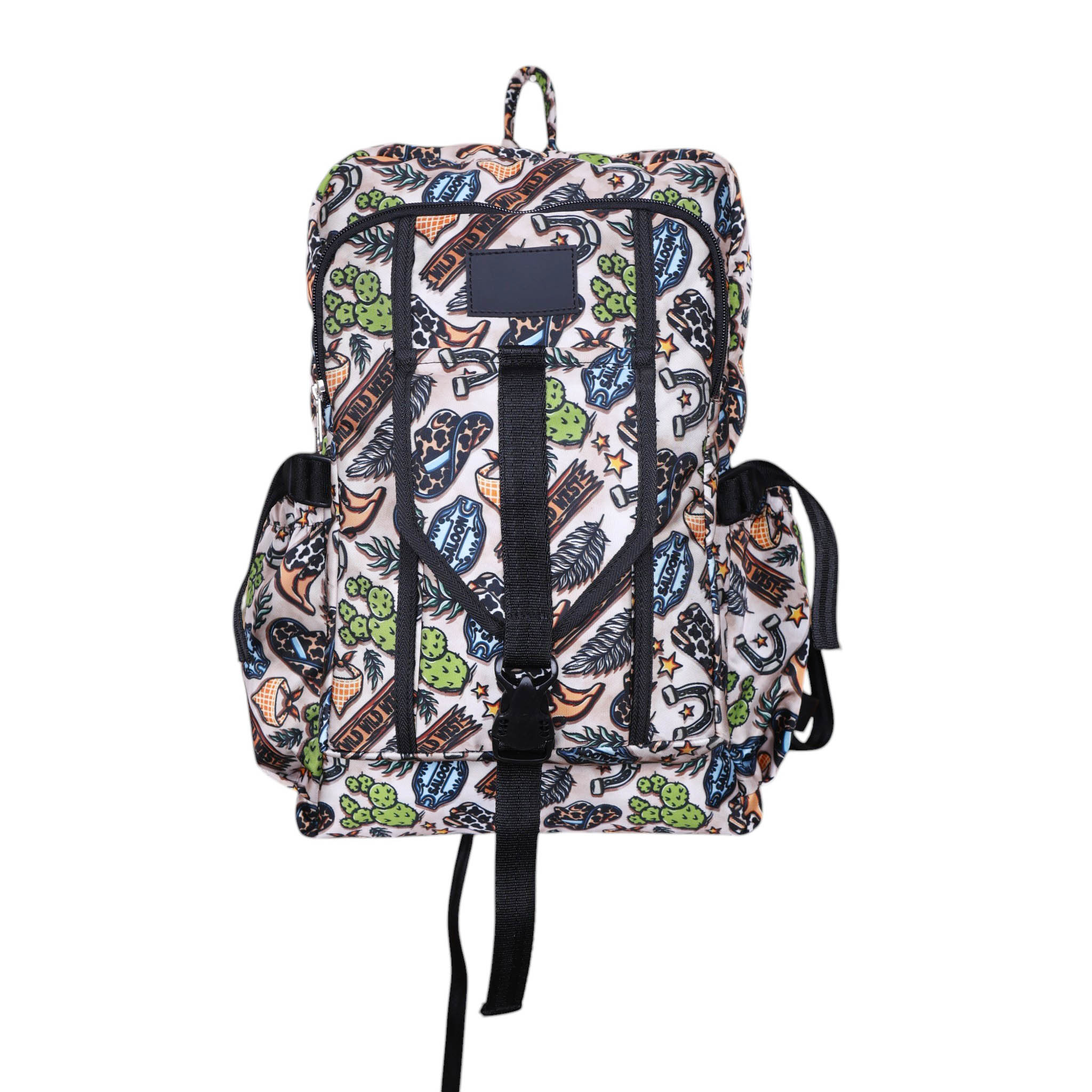Western Print Matty Backpack with Taffeta Lining and Polyfill (MSYBP 114105) - Image 7