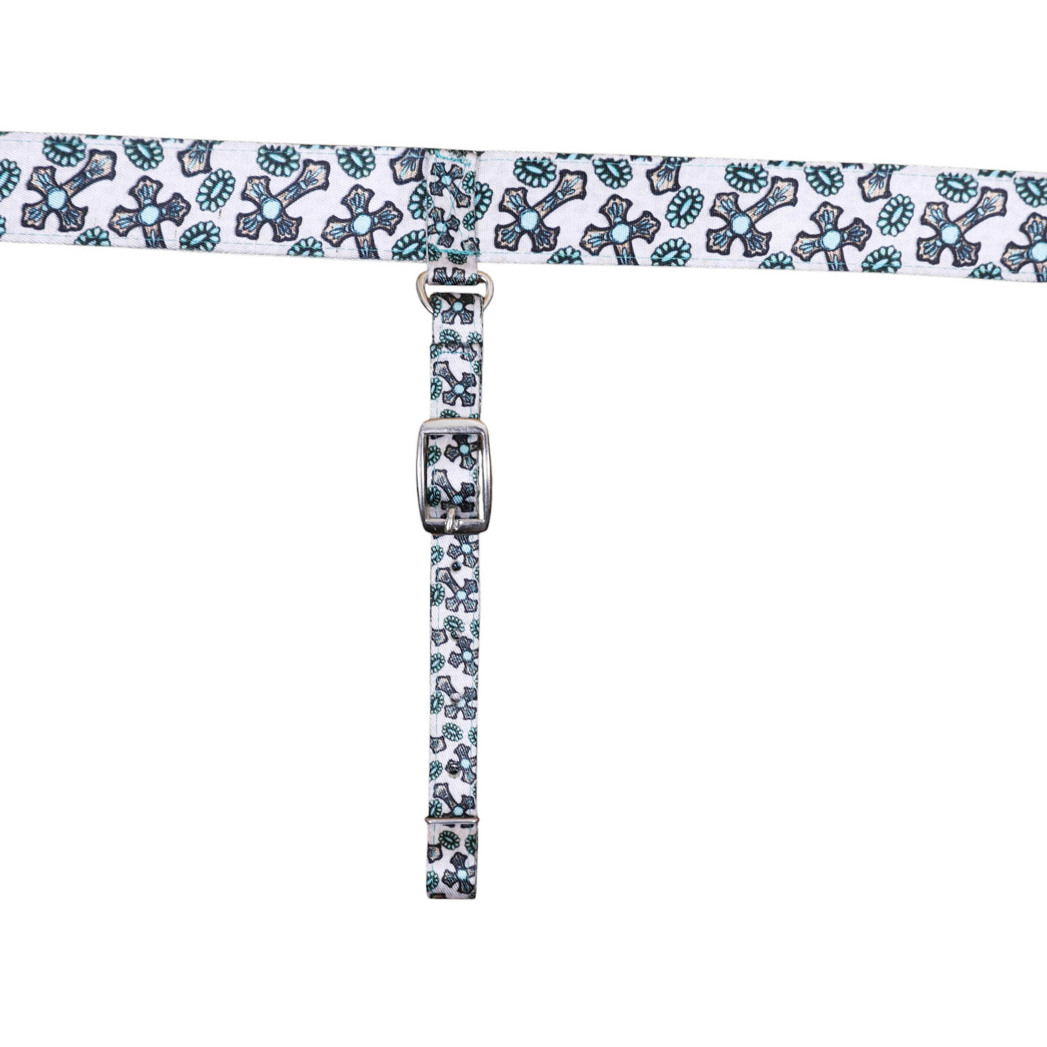 Printed Nylon Back Cinch Girth (MSYGT 114309) - Image 2