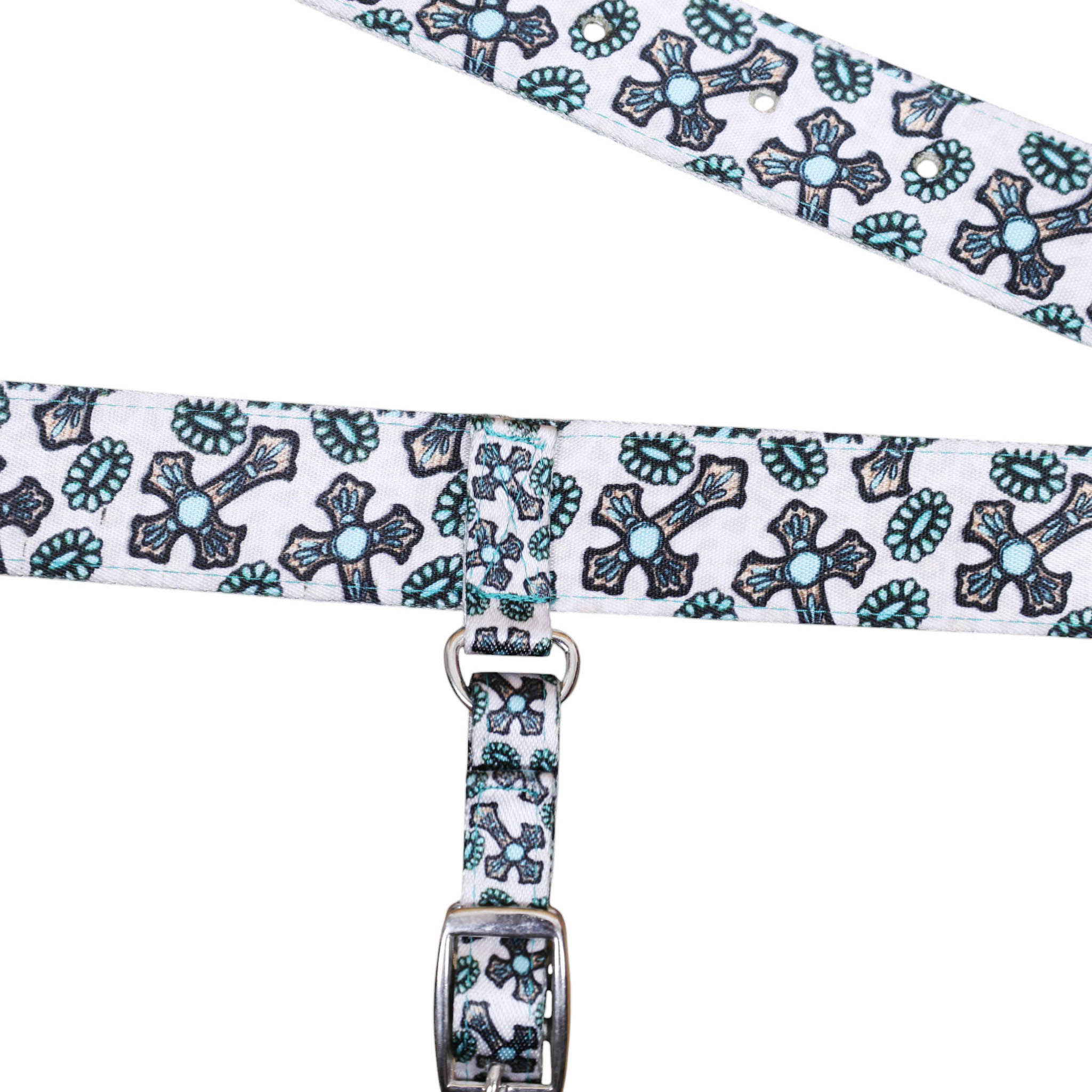 Printed Nylon Back Cinch Girth (MSYGT 114309) - Image 4